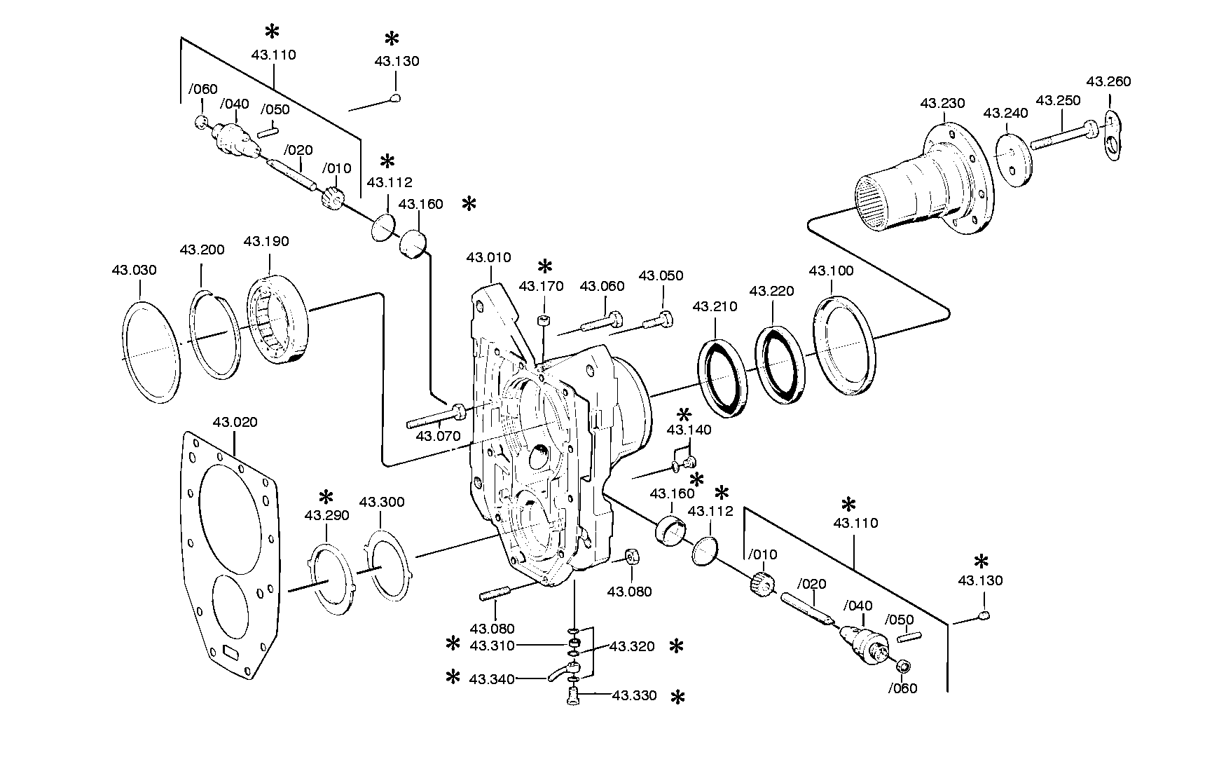 SPEEDO CONN.PCE 1250308044 ZF