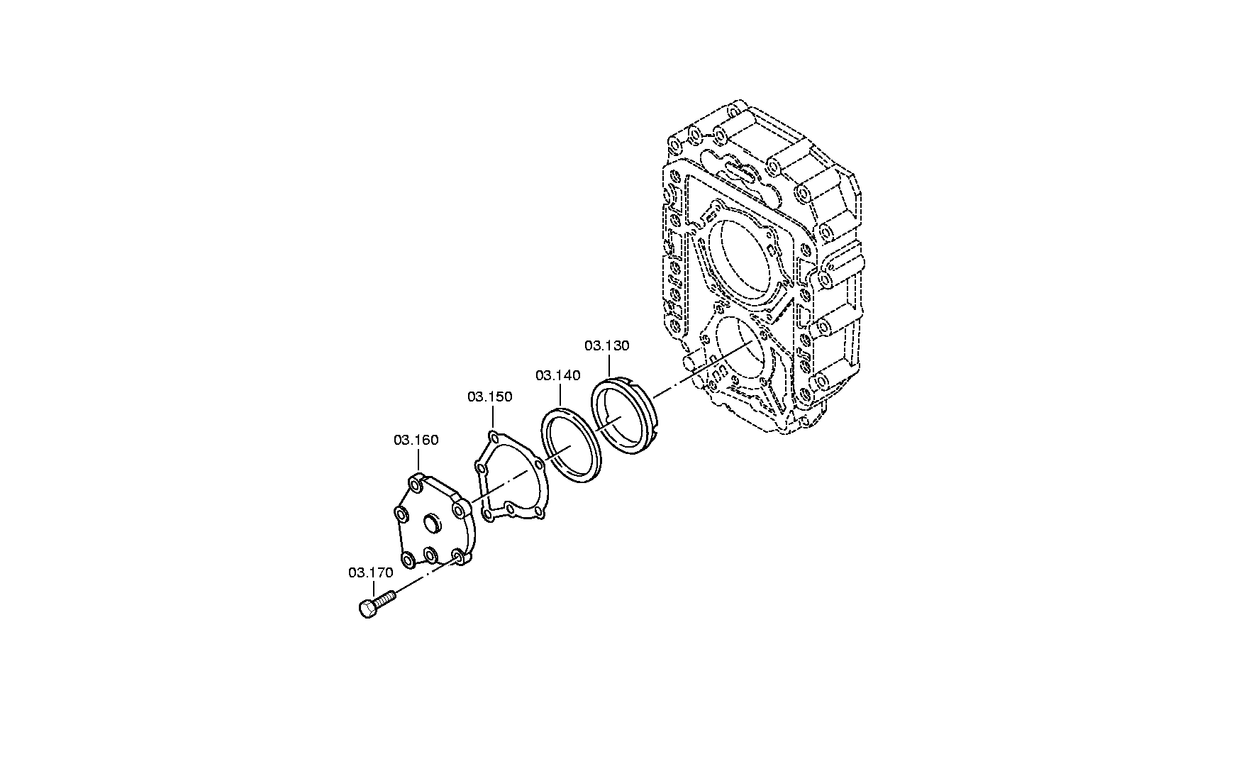 Стопорное кольцо 0630501221 ZF