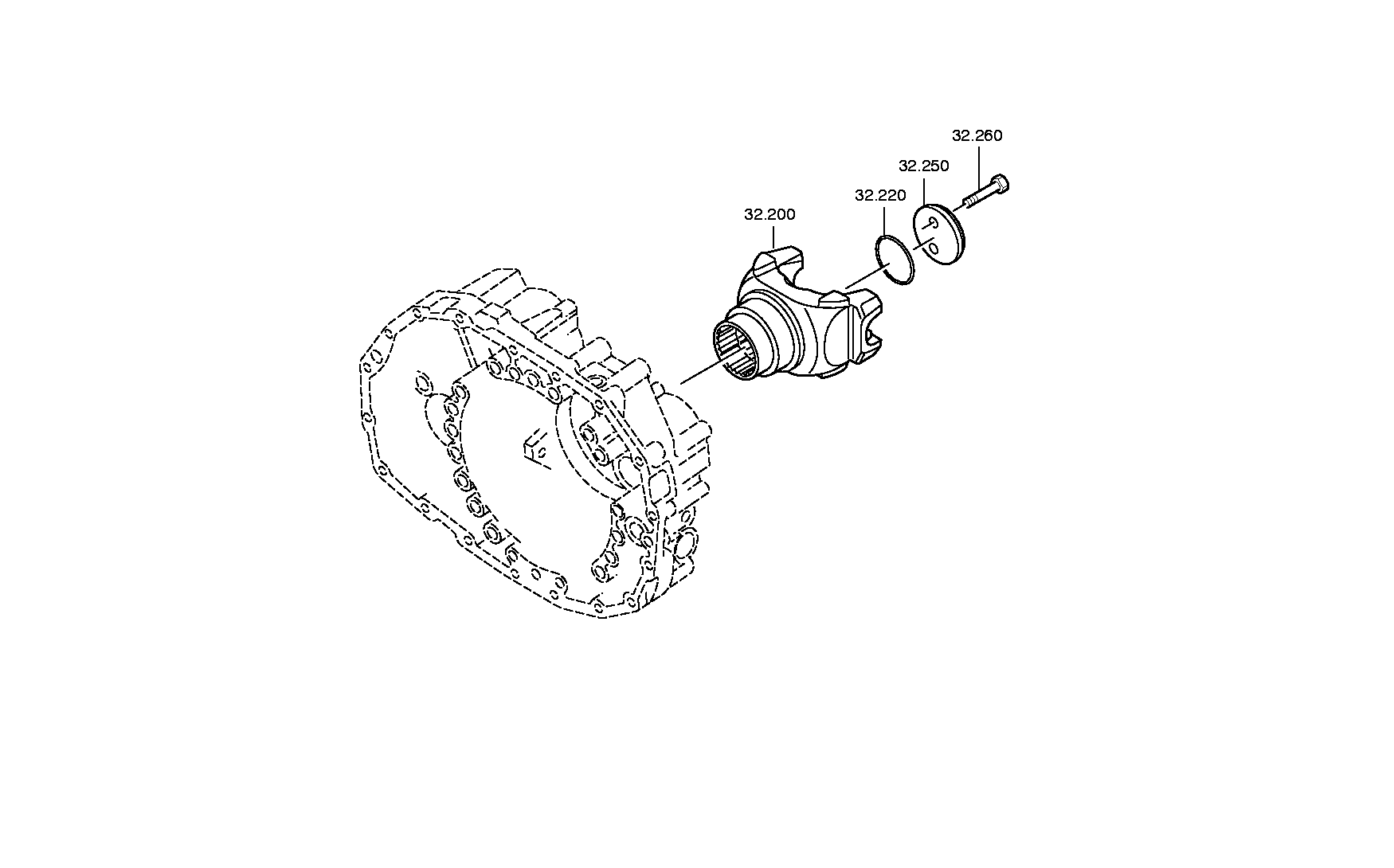 END YOKE 0501313792 ZF