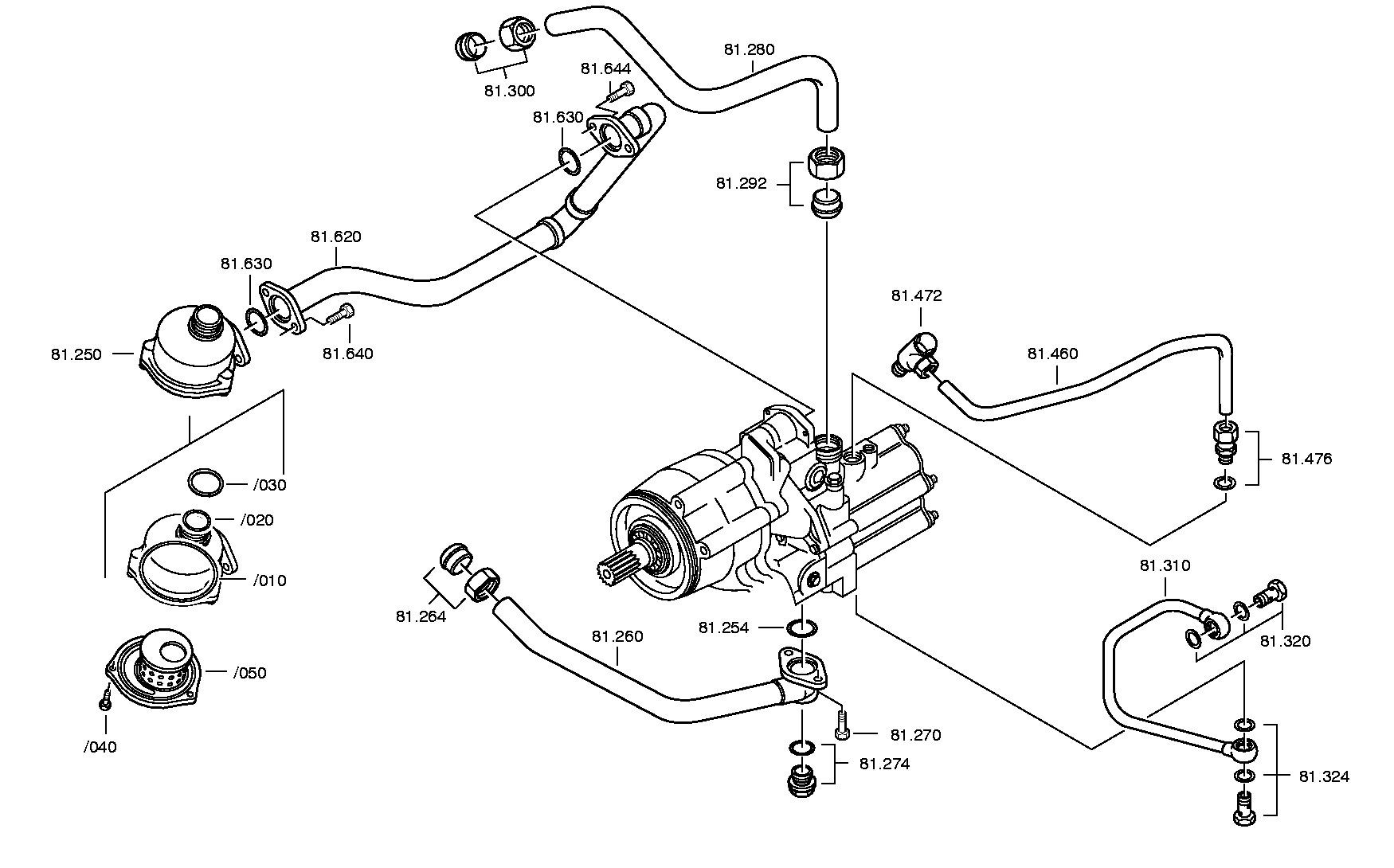 FILTER COVER 0501208372 ZF