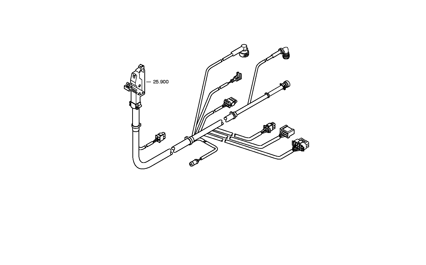Кабель общего назначения 6029205195 ZF