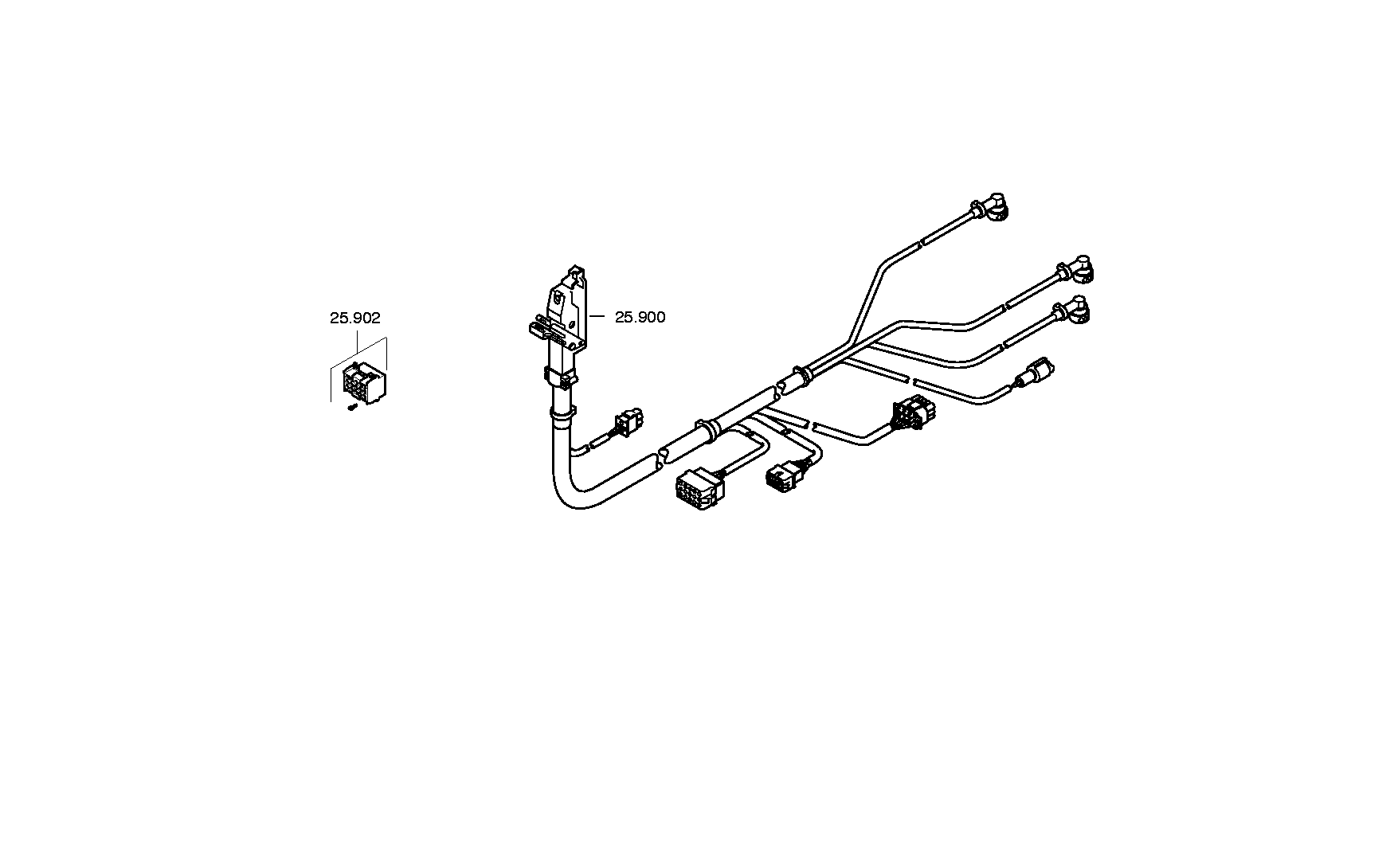 Кабель общего назначения 6029204371 ZF