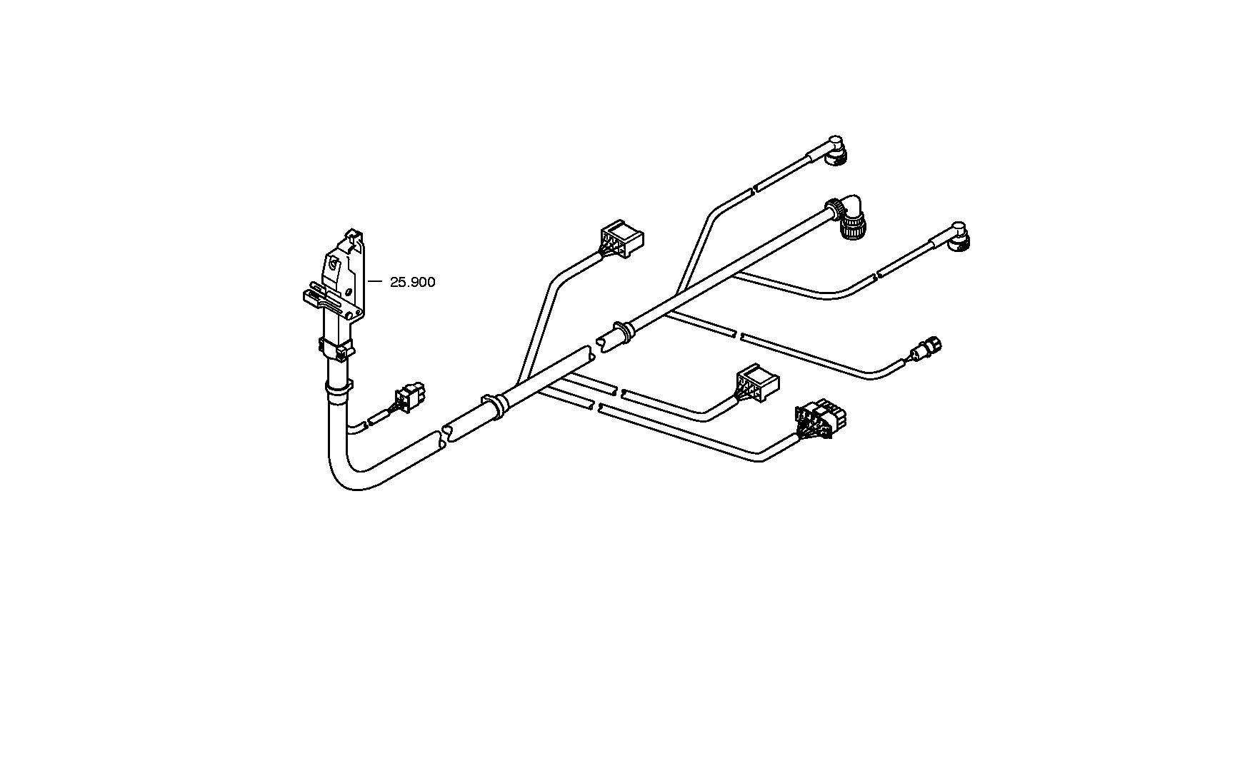 Кабель общего назначения 6029204364 ZF