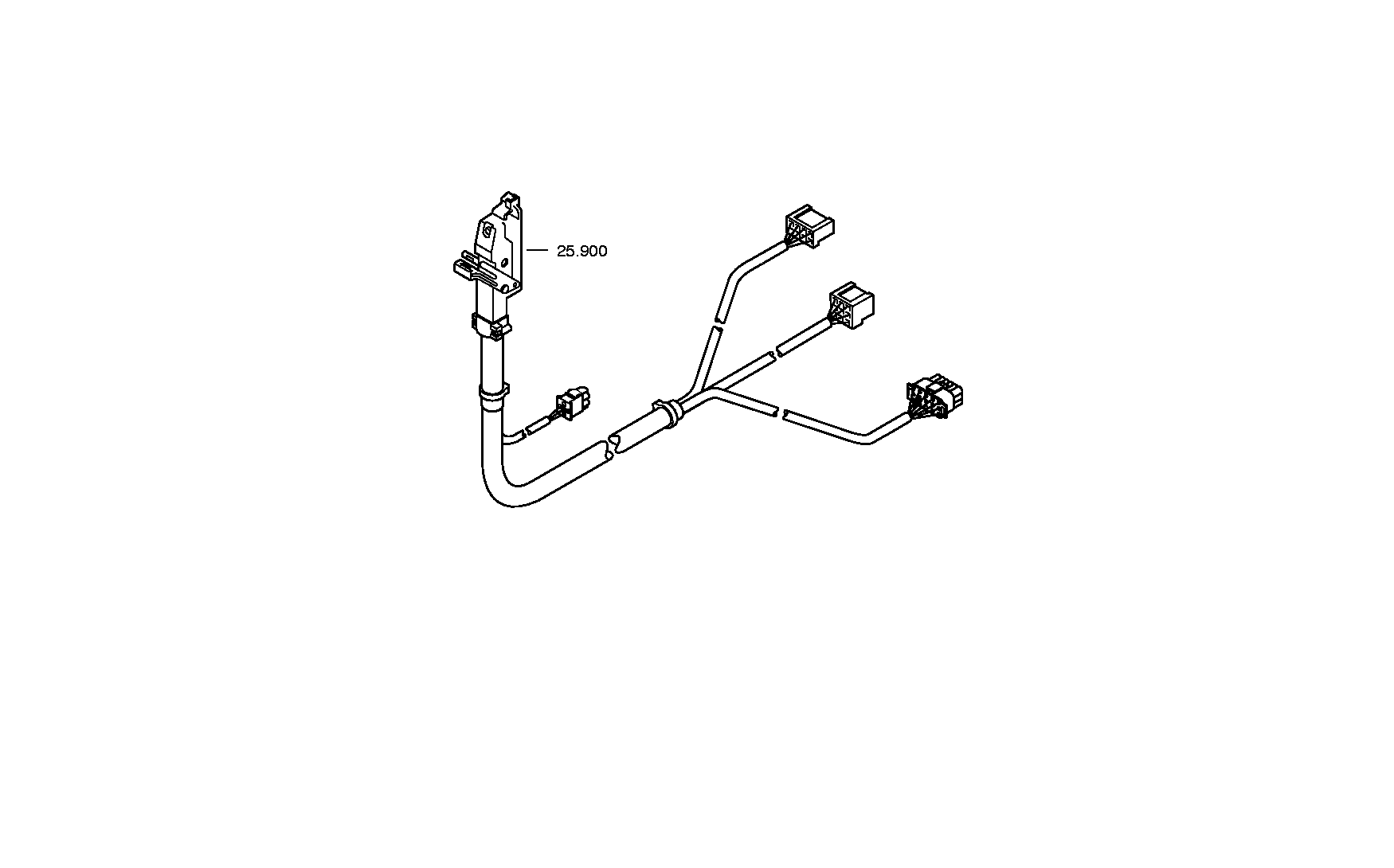 Кабель общего назначения 6029204920 ZF