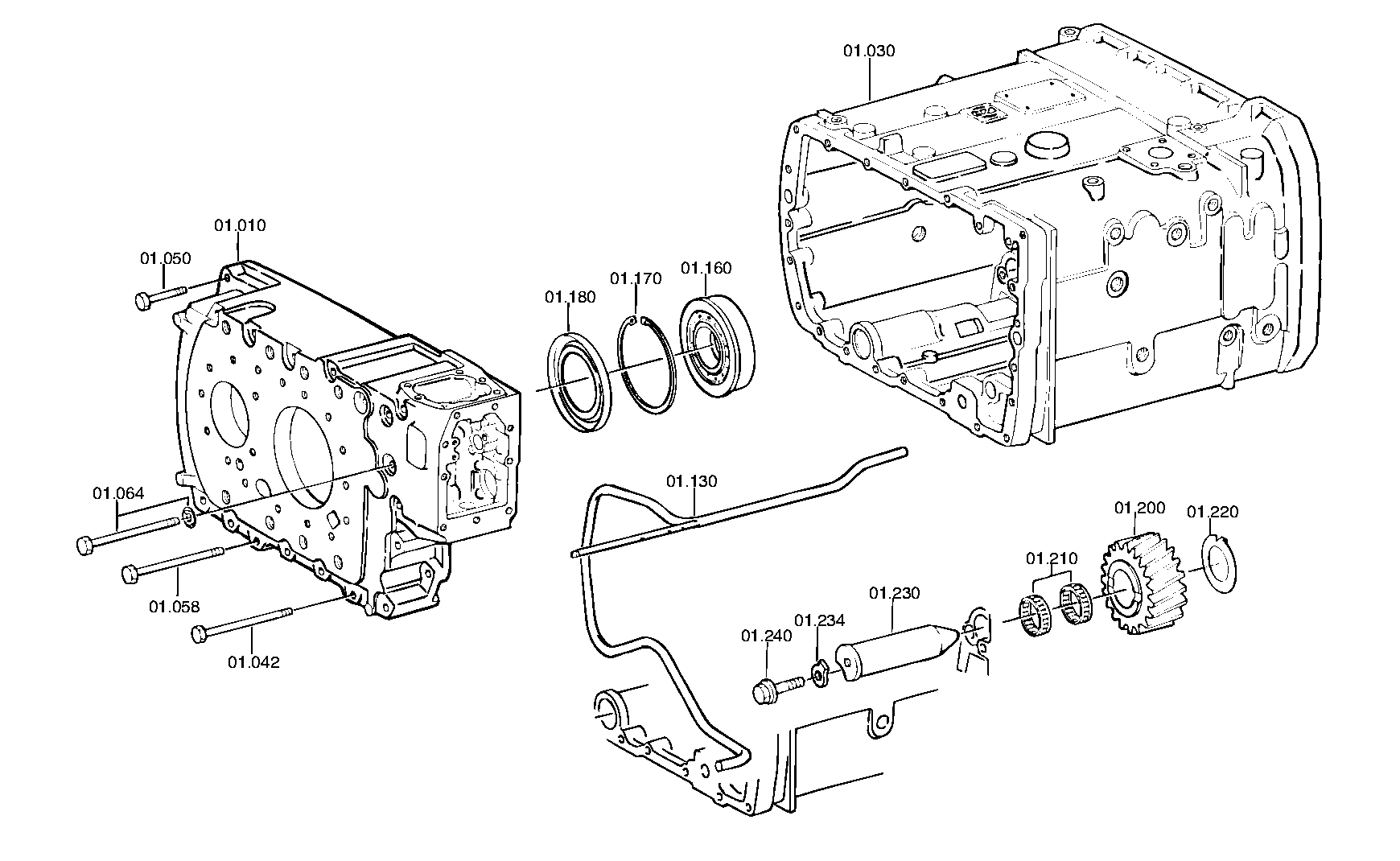 Корпус 1296301213 ZF