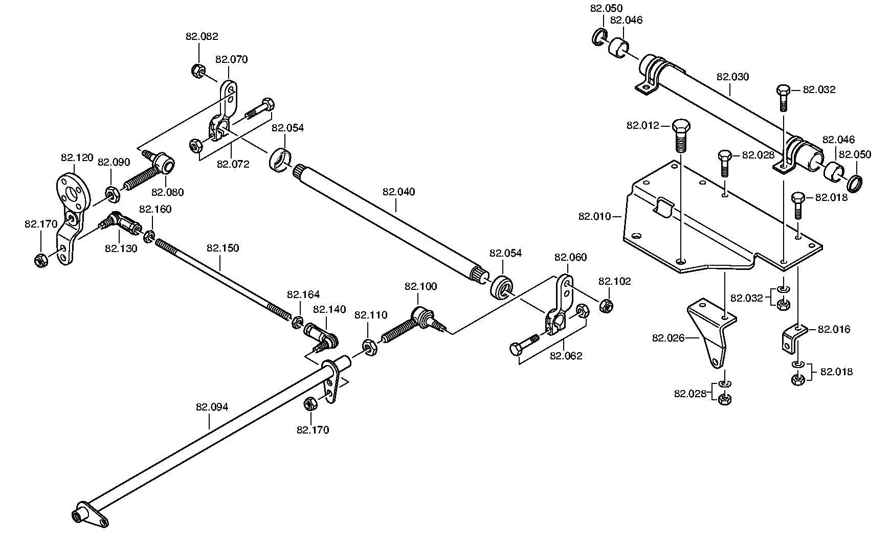 Крепёжная пластина 1295382011 ZF