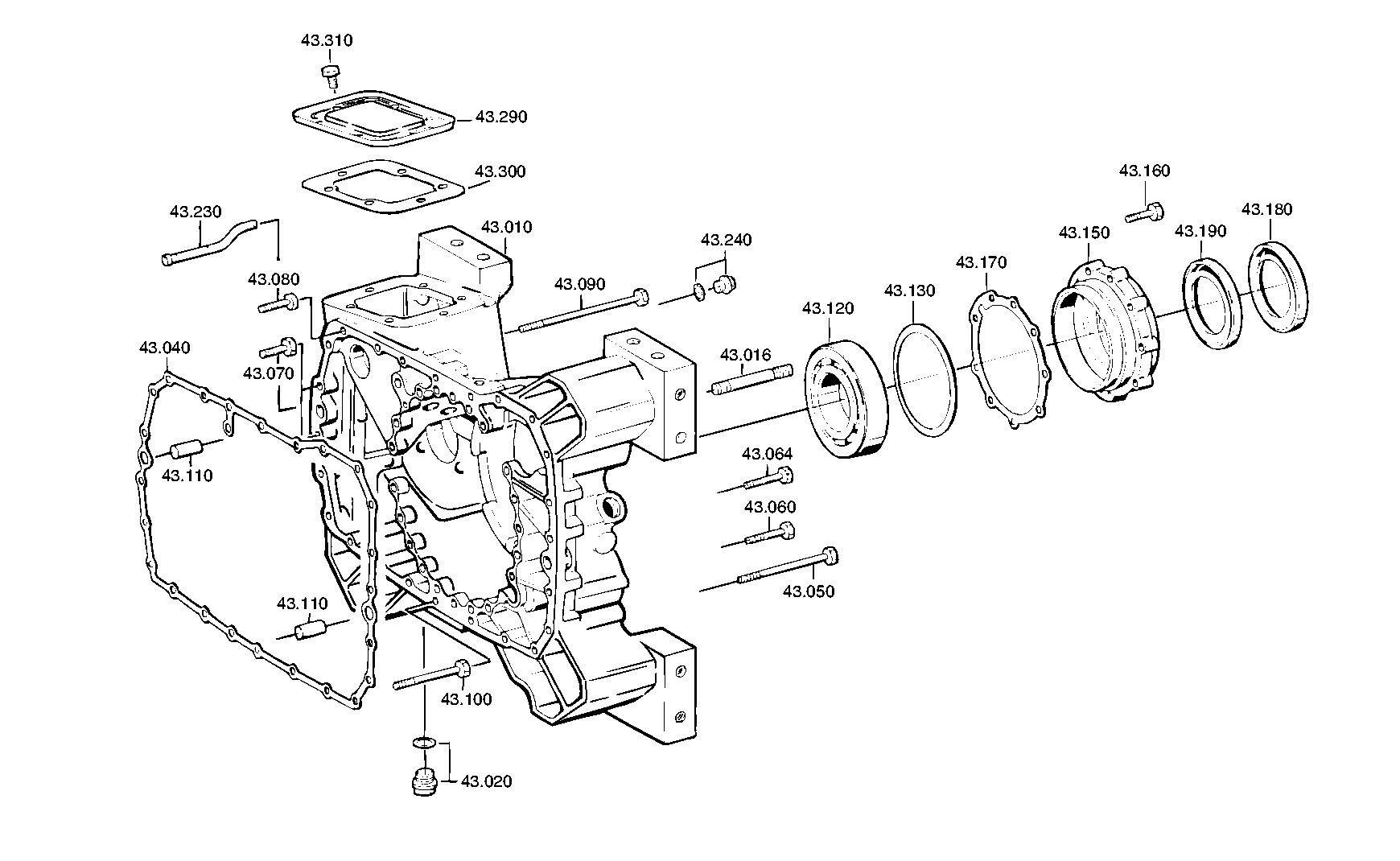 Прокладка 1296301054 ZF