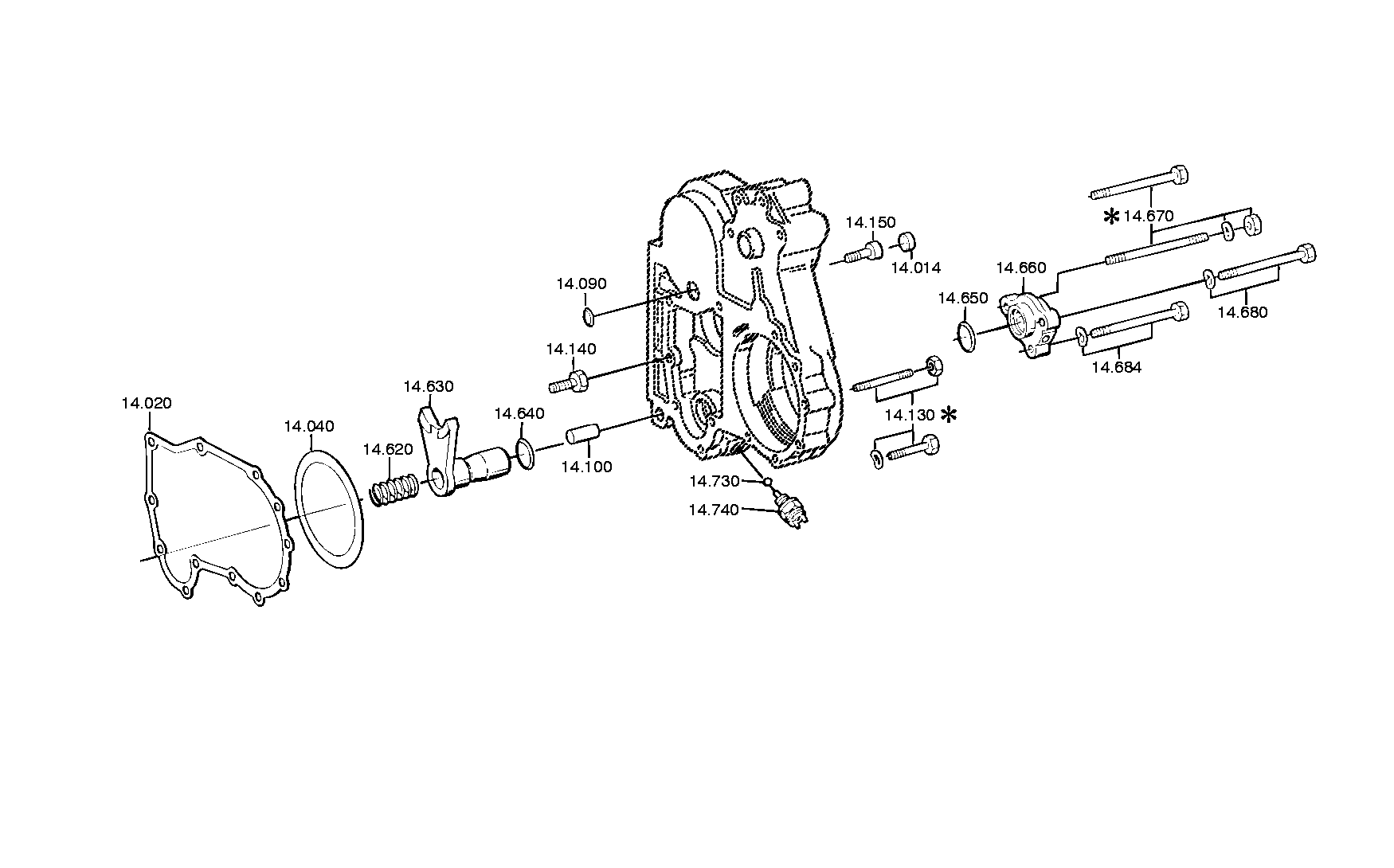 PISTON PUMP 8607955125 ZF
