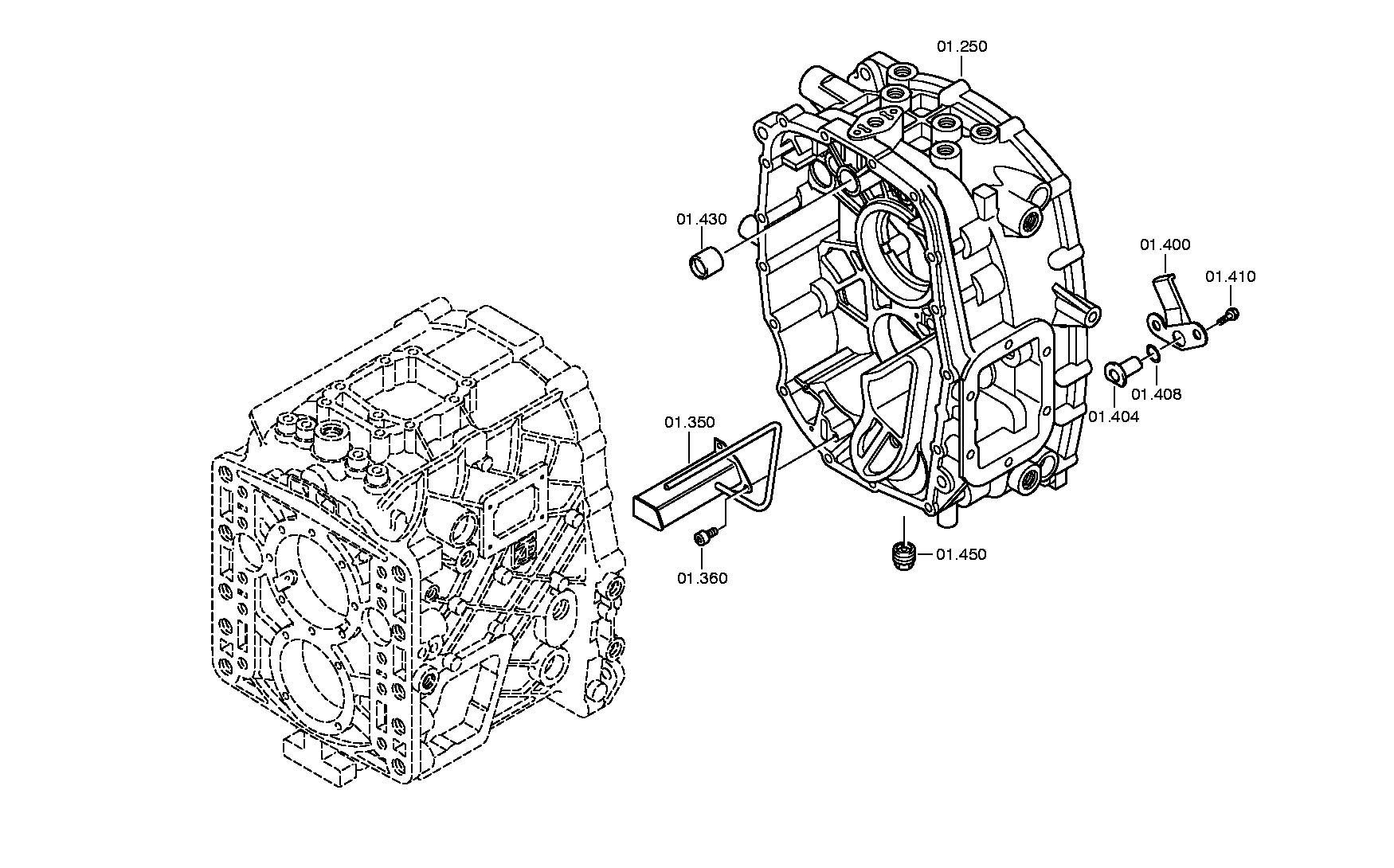 Корпус 1308201102 ZF