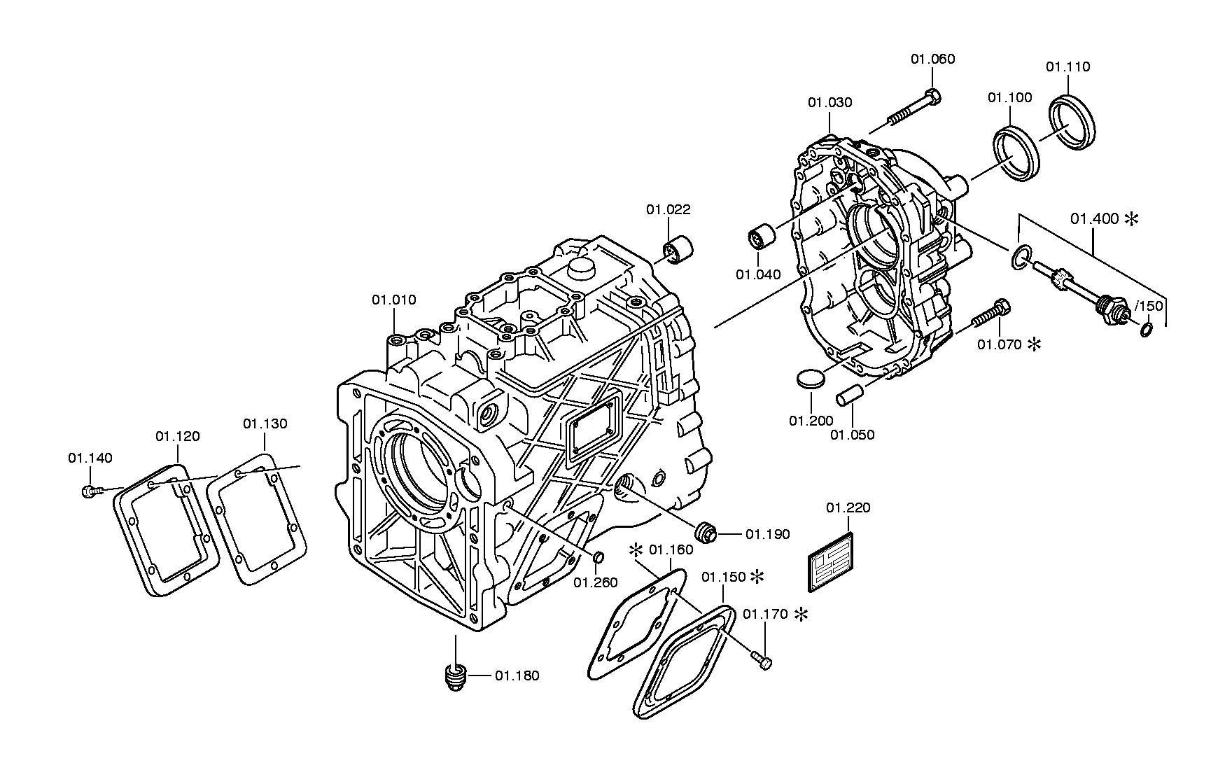 Корпус 1307301206 ZF