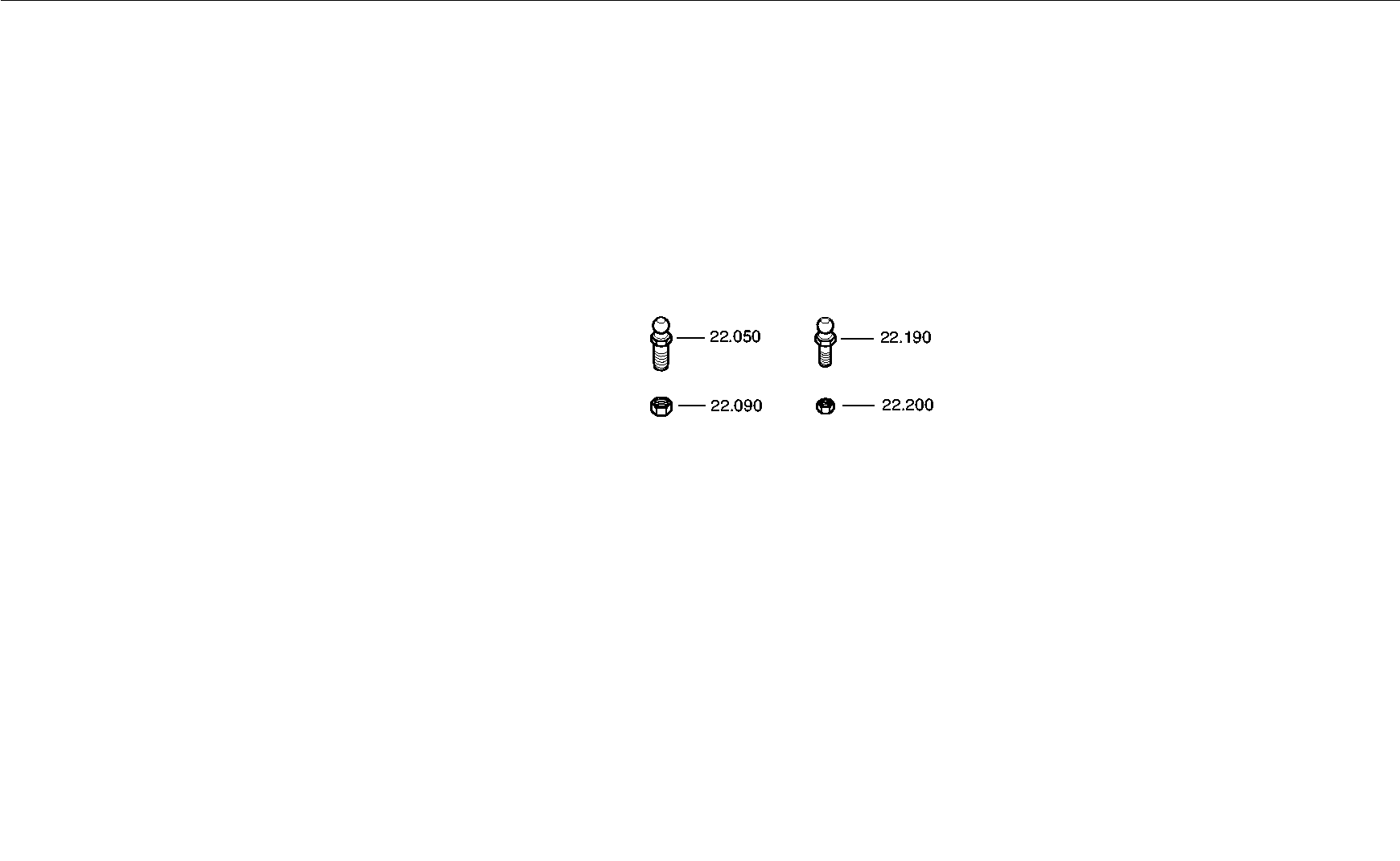 Шестигранная гайка 0768600020 ZF
