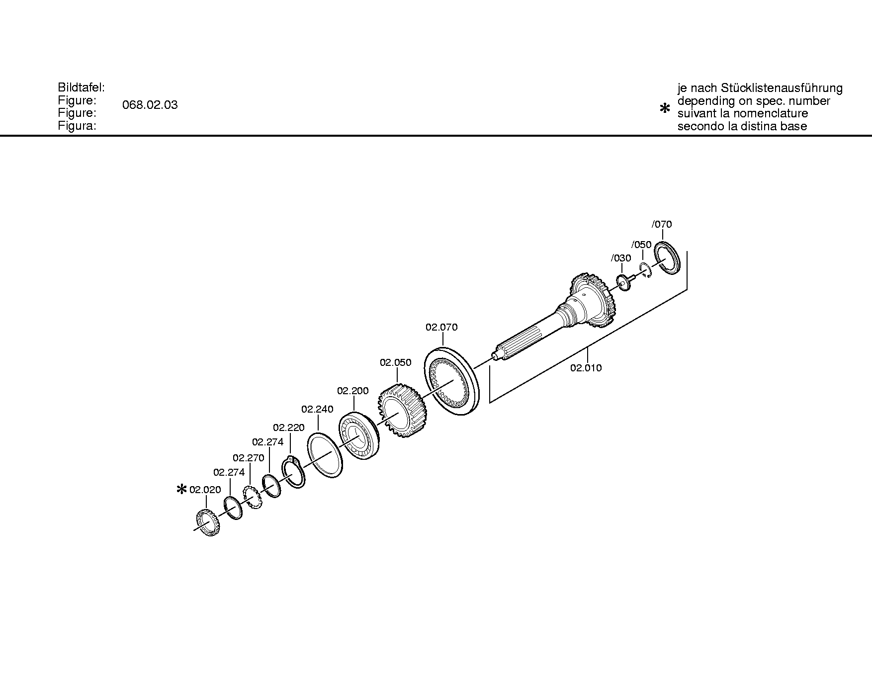 Стопорное кольцо 0630502027 ZF
