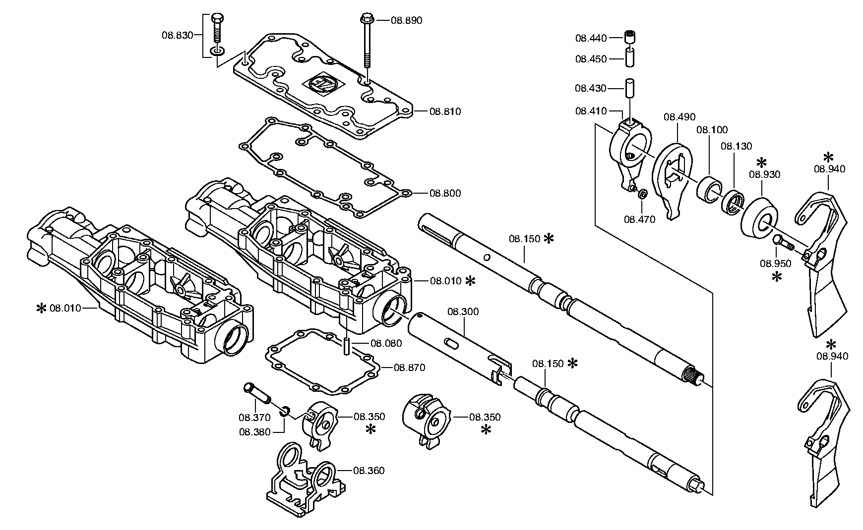 Поводок 1315307395 ZF