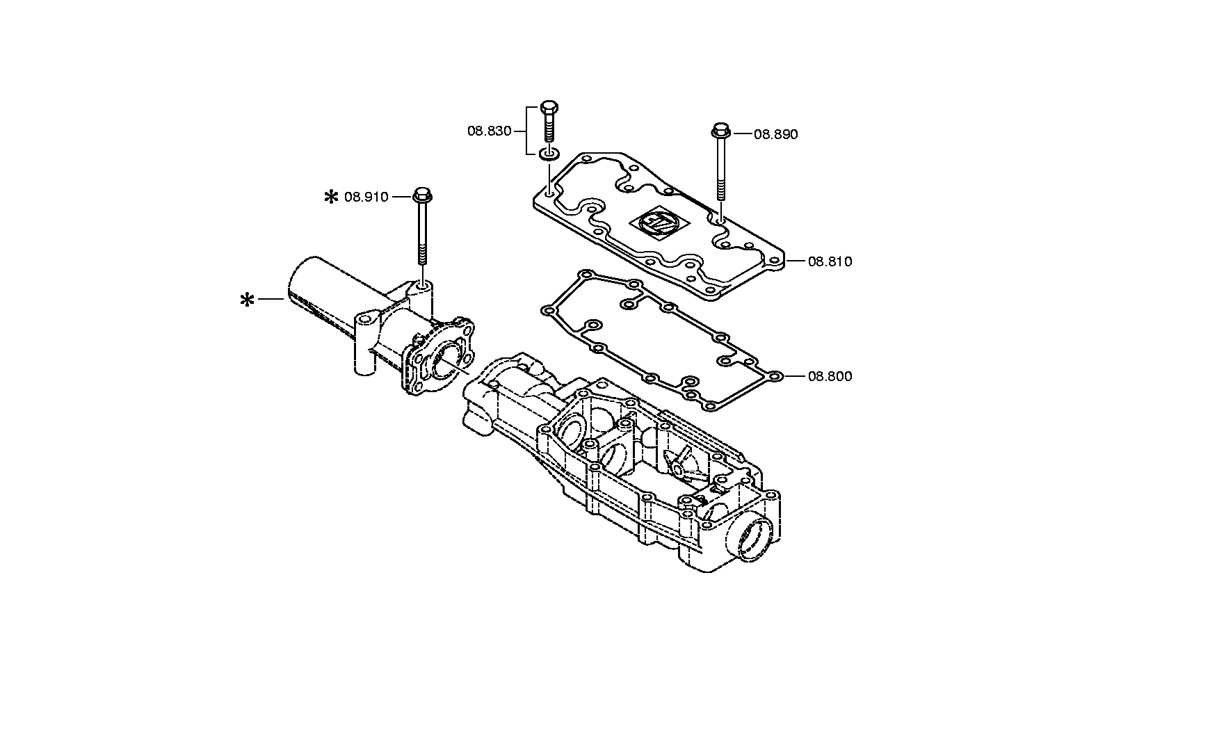 QUILL SHAFT 1315307435 ZF