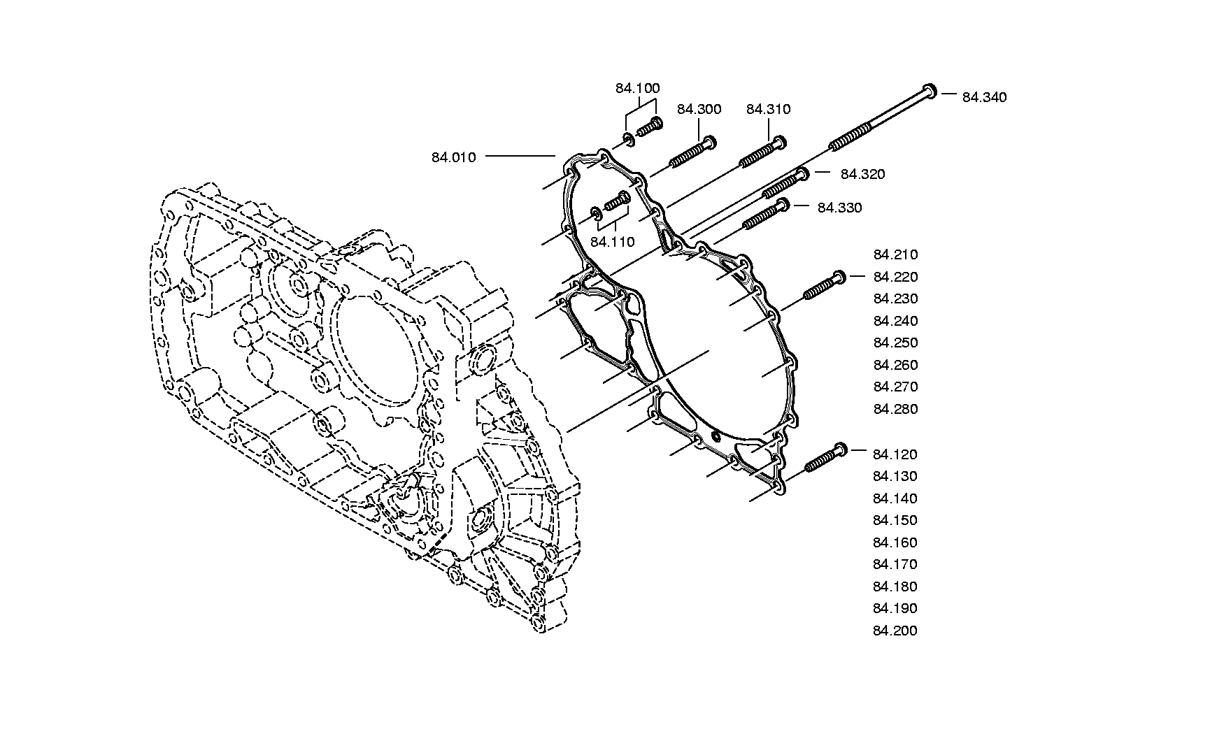 IDLER GEAR 1315315010 ZF