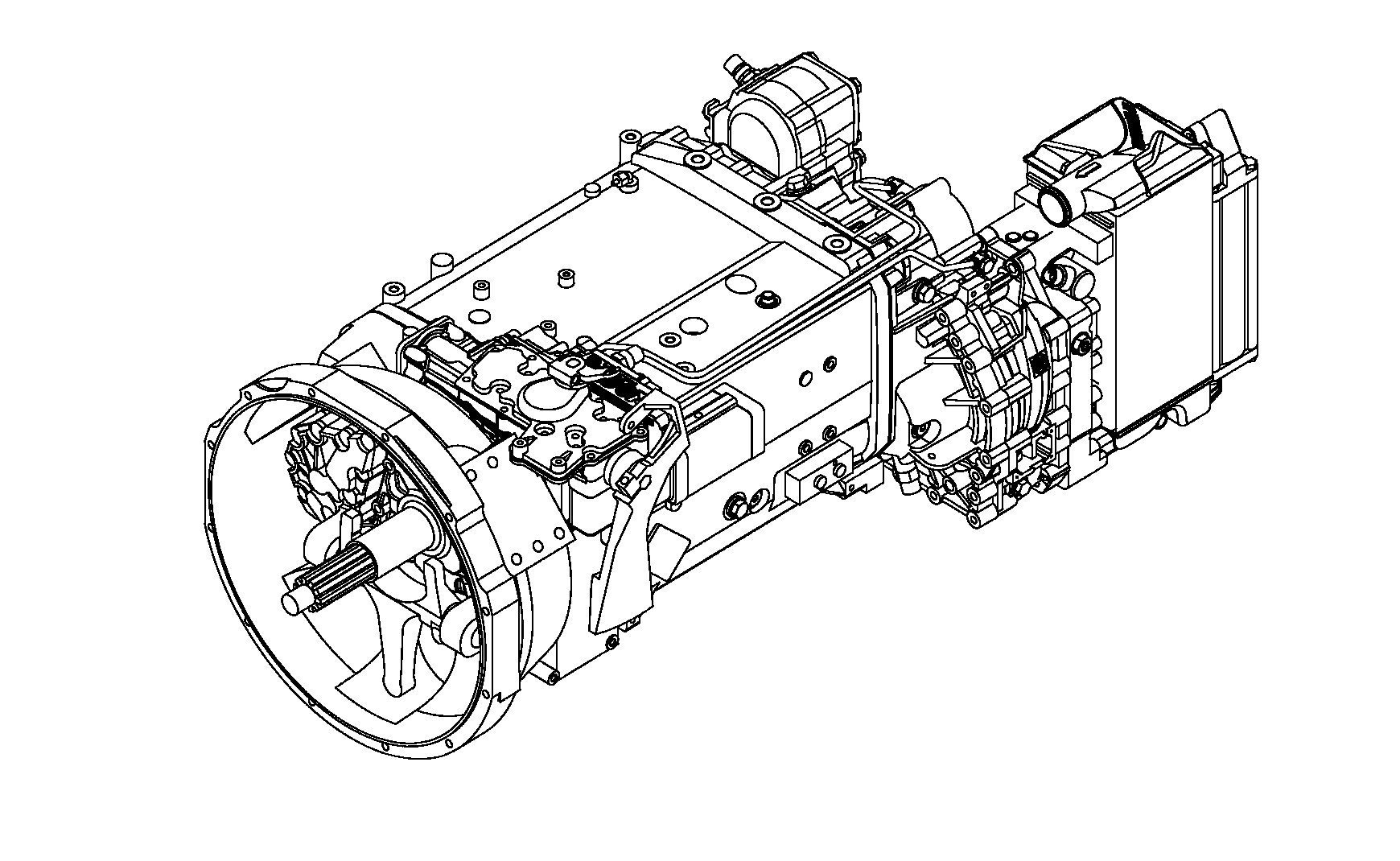 Торцевая крышка 1341171402 ZF