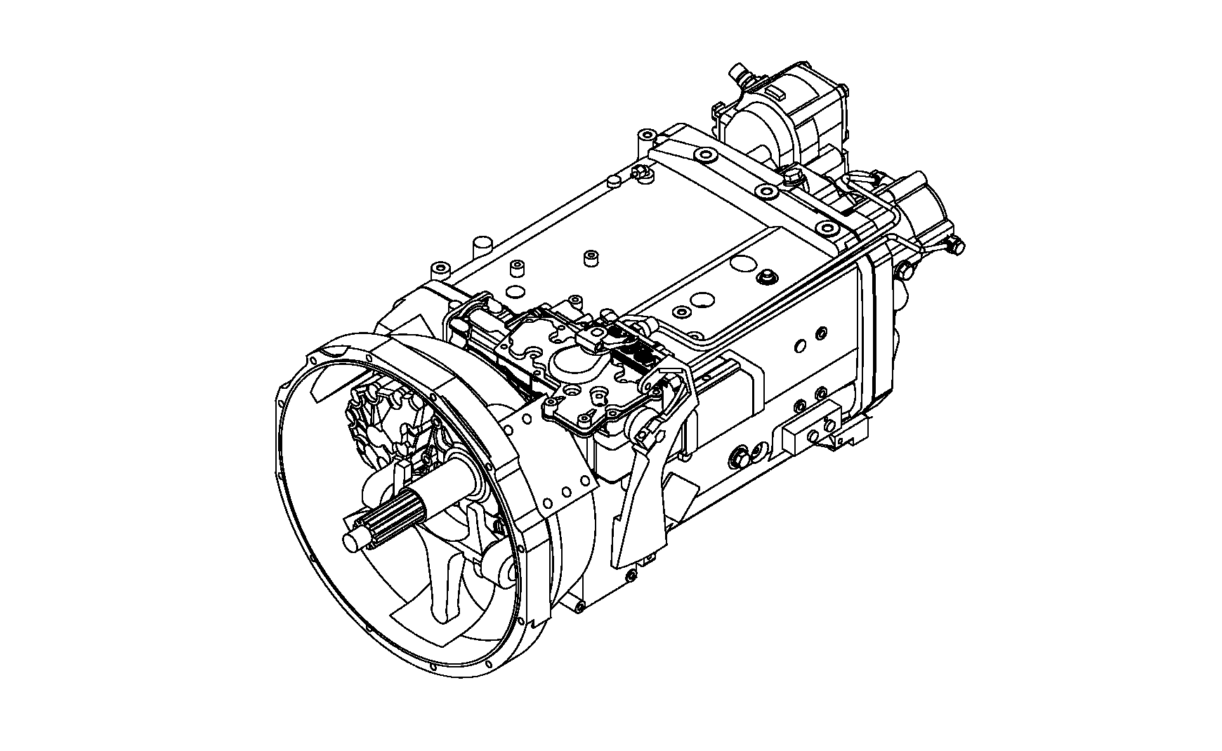 Торцевая крышка 1316171402 ZF
