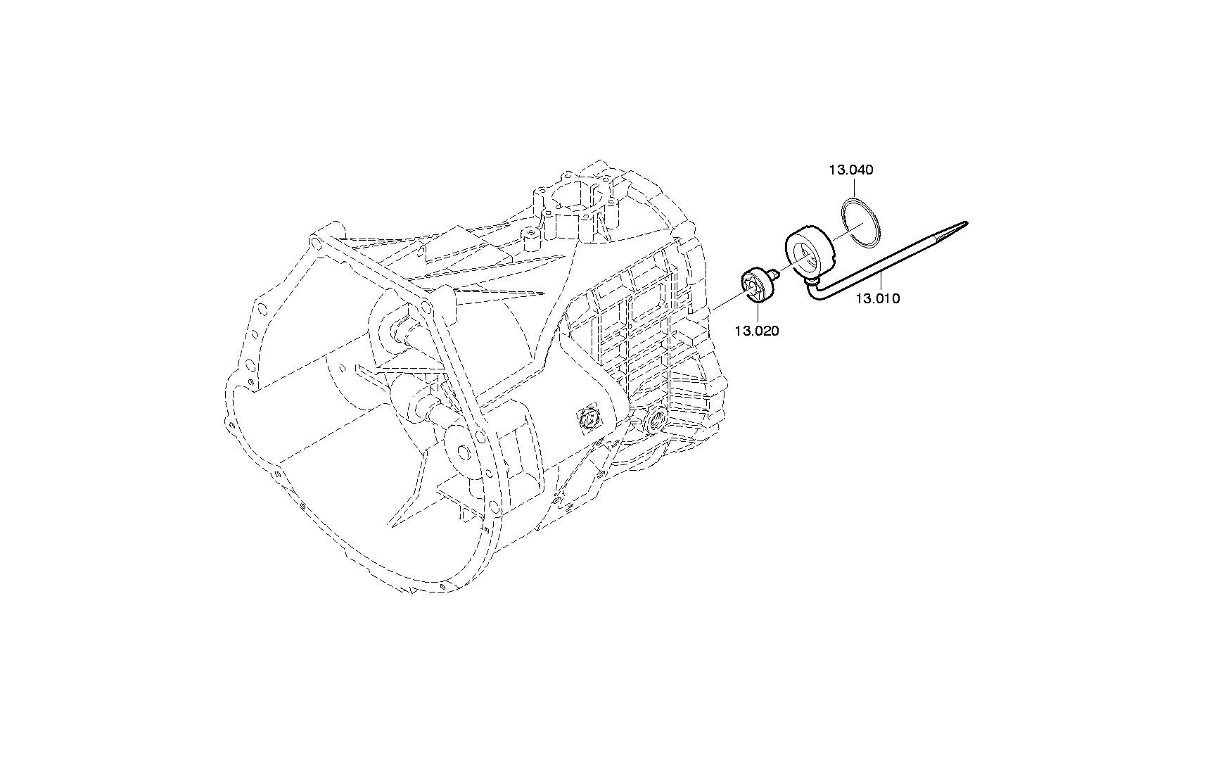 PUMP HOUSING 1319220008 ZF