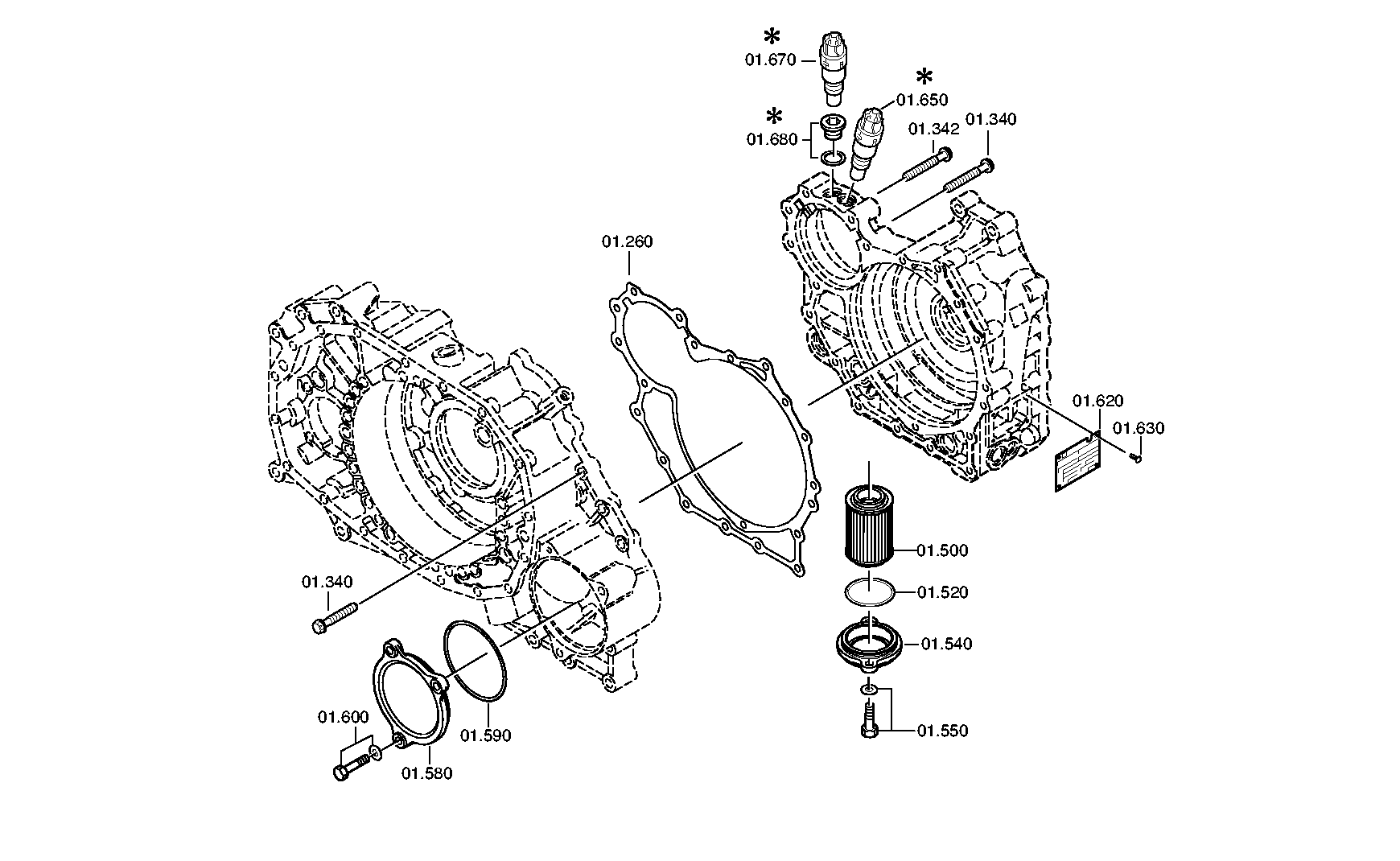 Прокладка 0501315049 ZF