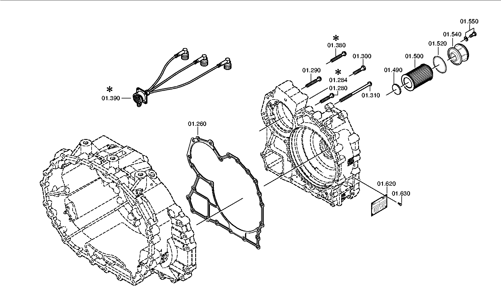 Корпус 6085301214 ZF