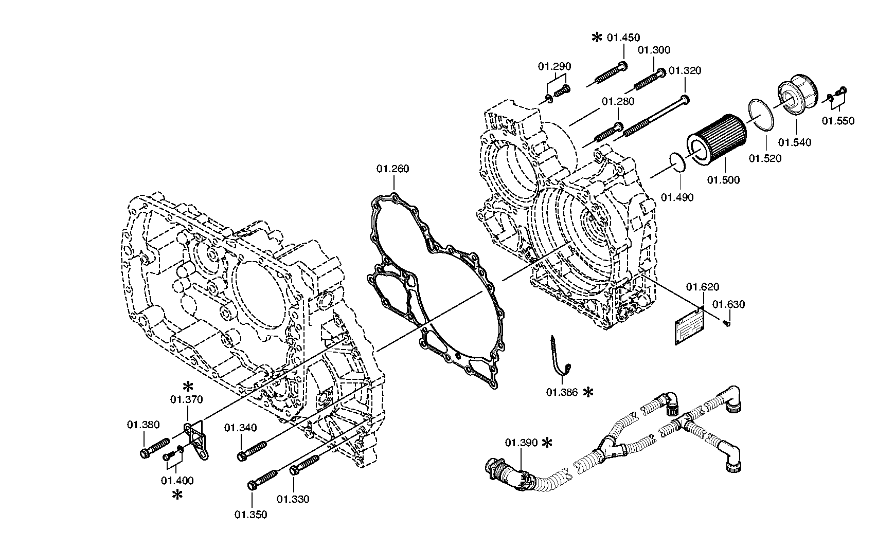 Корпус 6085301202 ZF