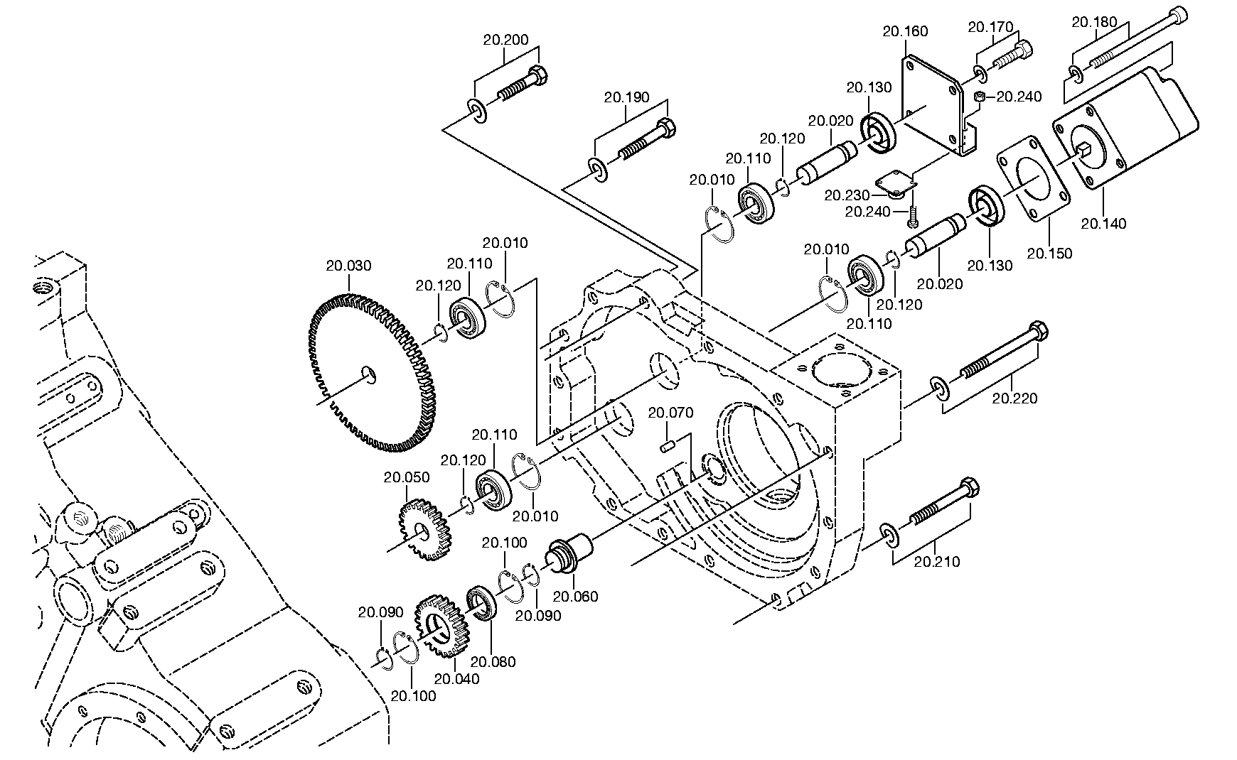 IDLER GEAR 4135319006 ZF