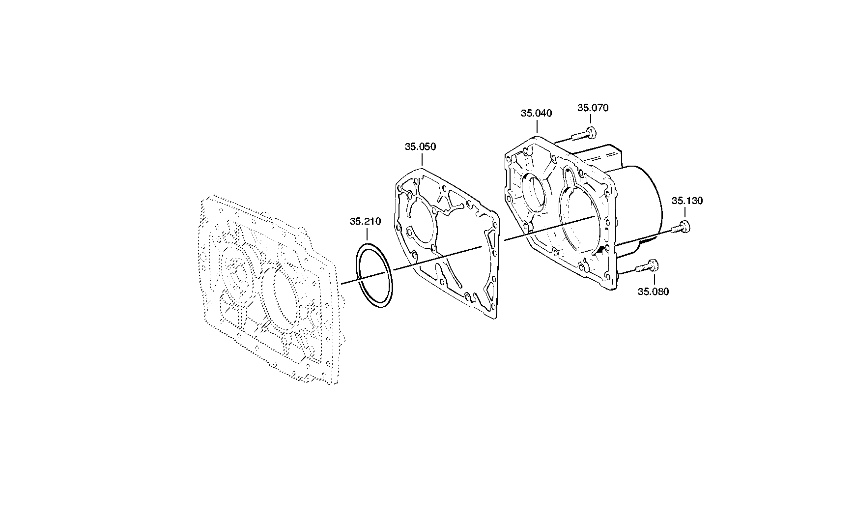 CONN.HOUSING 1277310046 ZF