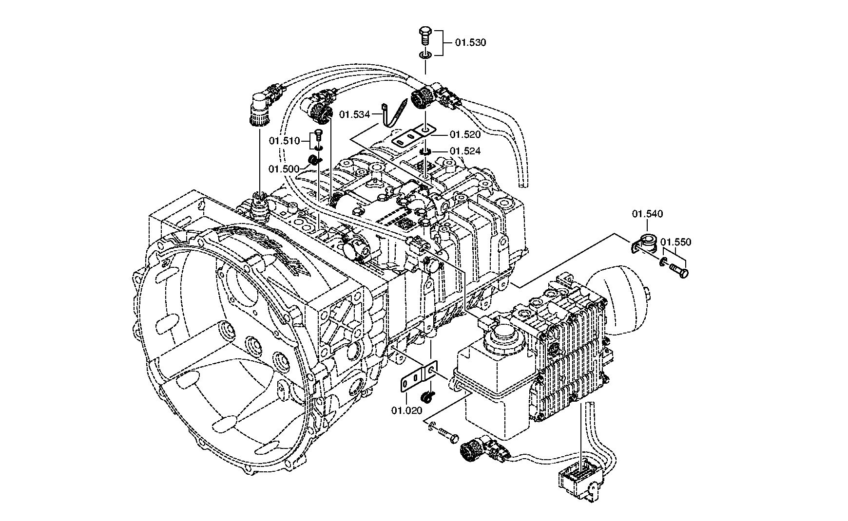 Заводская табличка 6070301001 ZF
