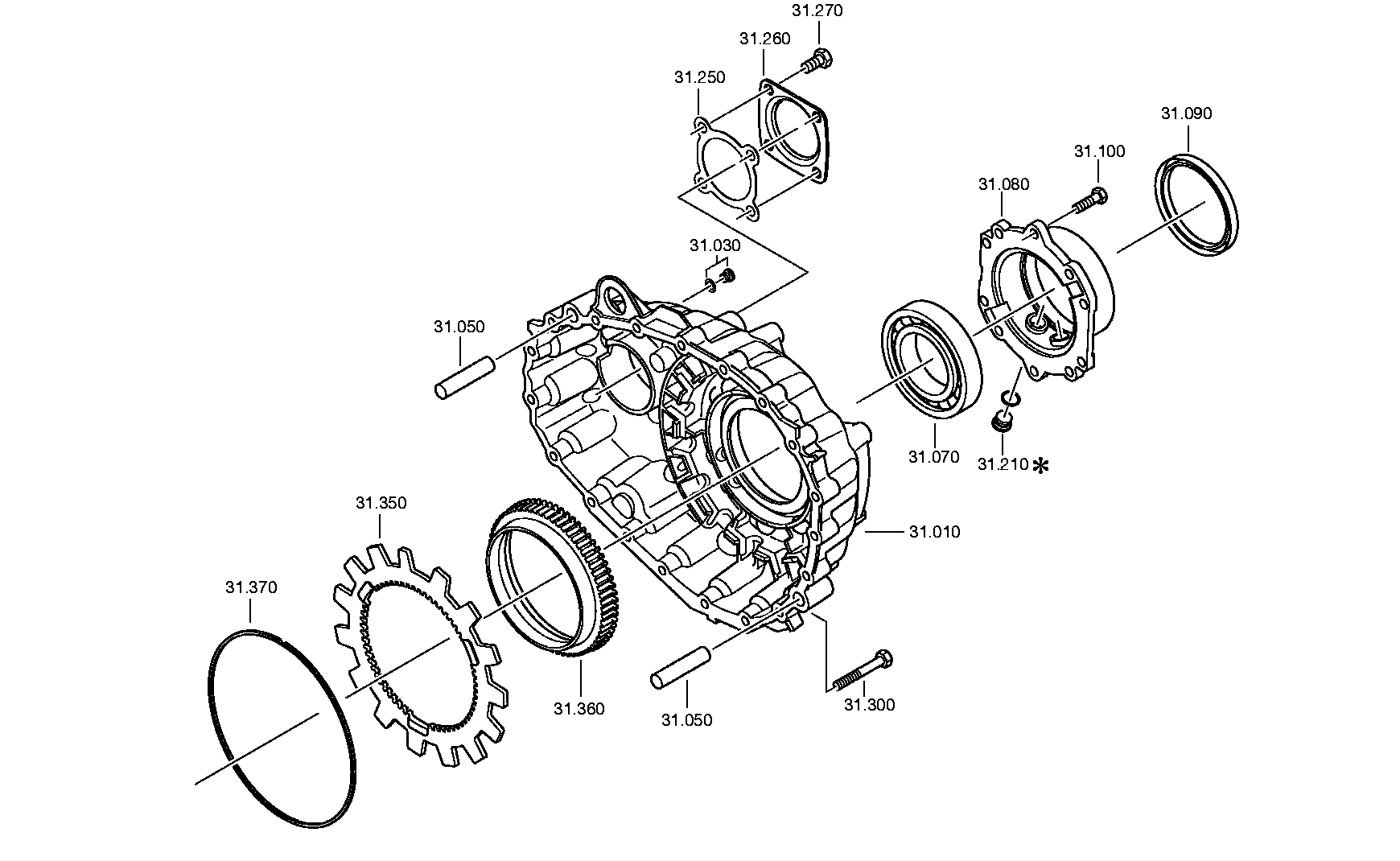 Стопорное кольцо 0630513062 ZF