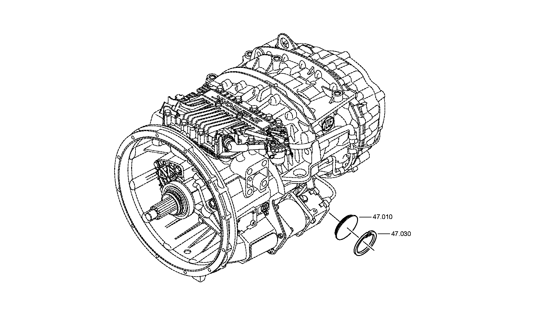 Крышка 0501320546 ZF