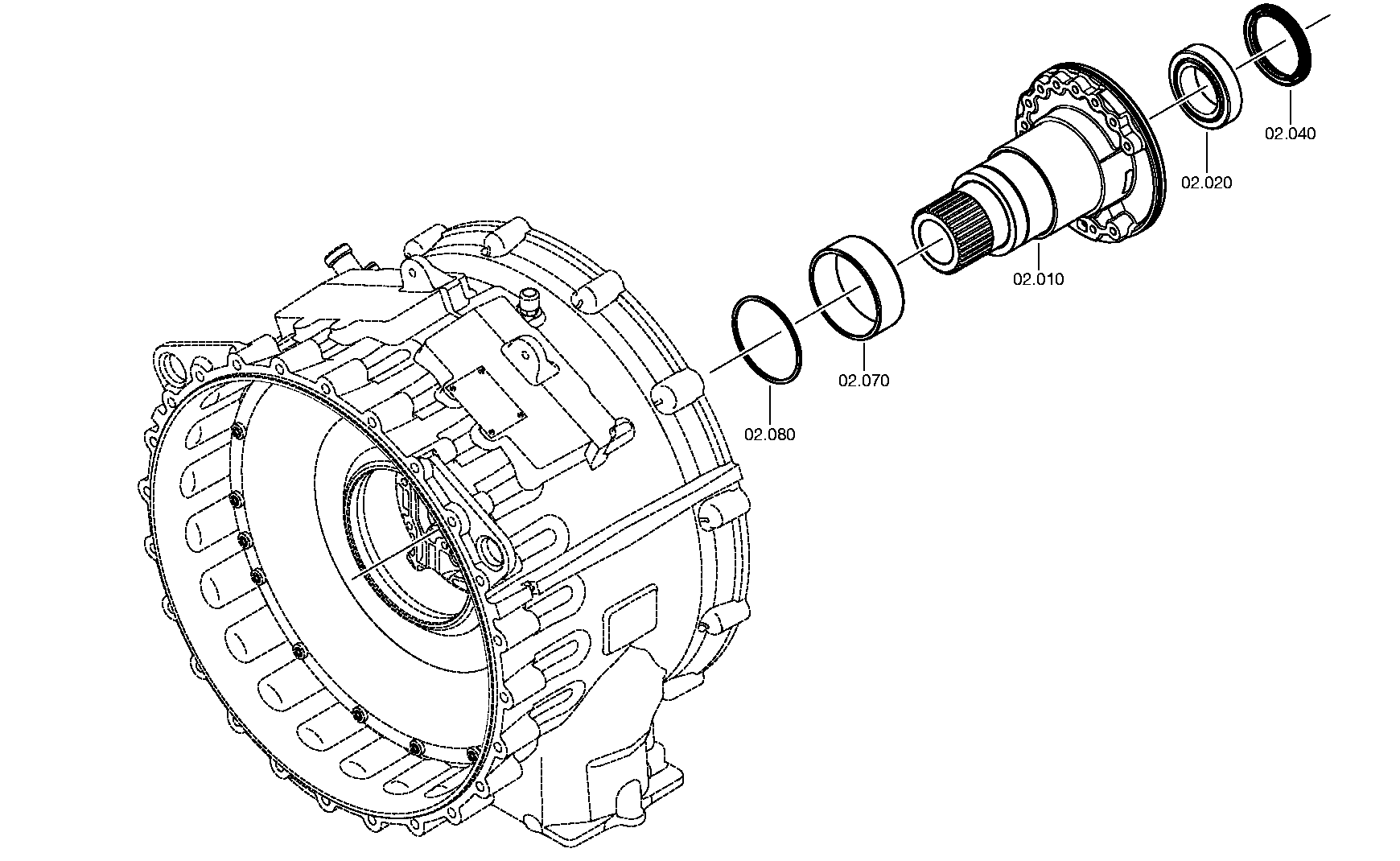 Регулировочное кольцо 0630000320 ZF