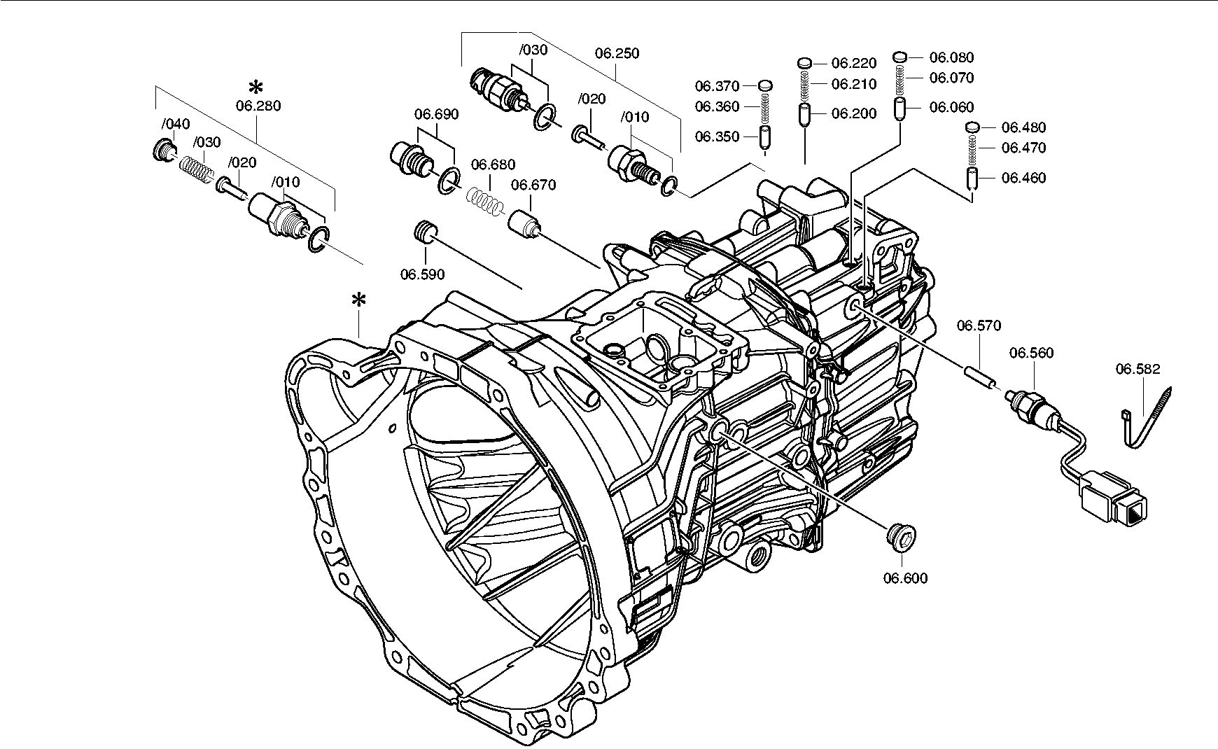Резьбовая пробка 1323301161 ZF