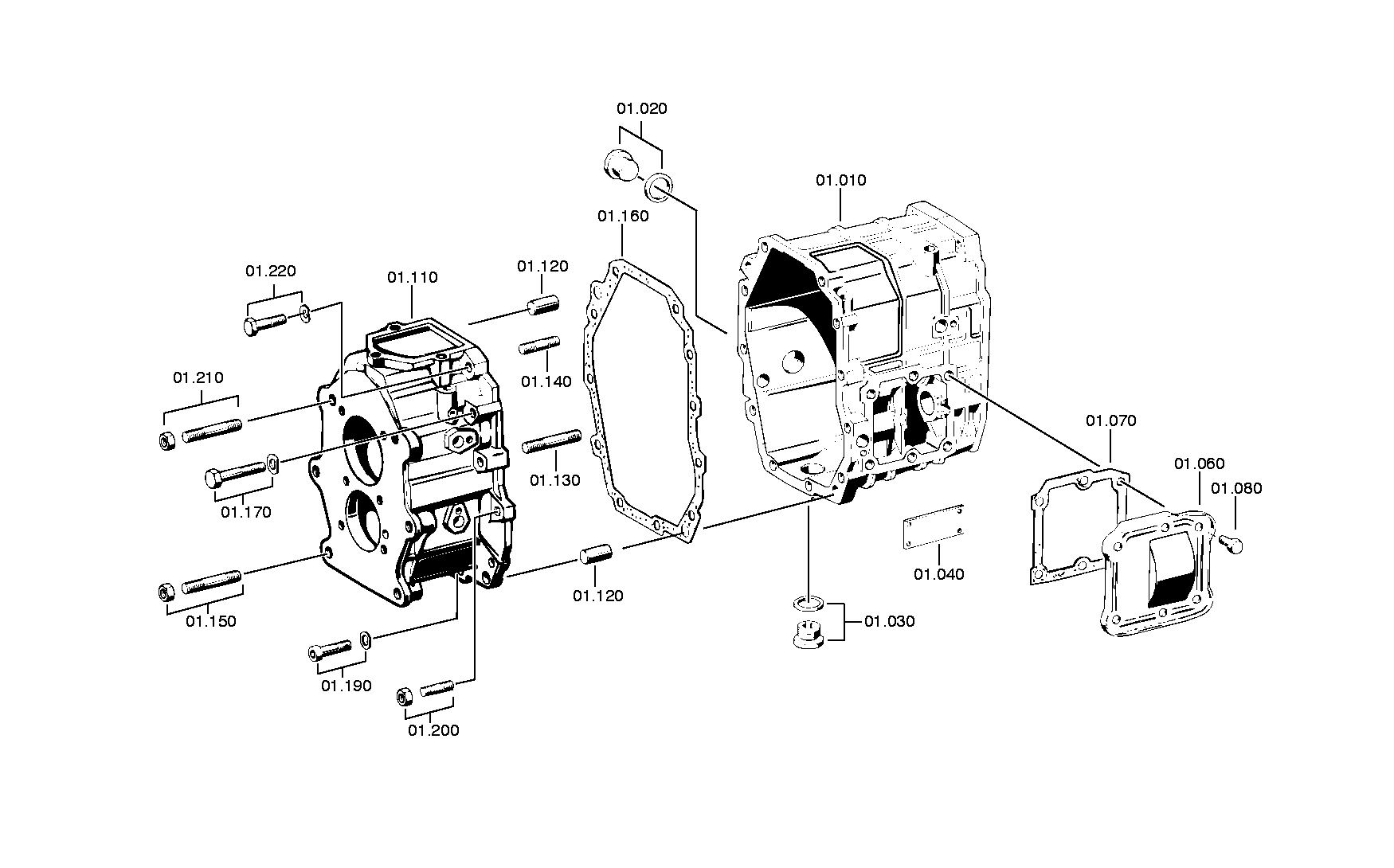 HOUS.REAR SECT. 1255201547 ZF