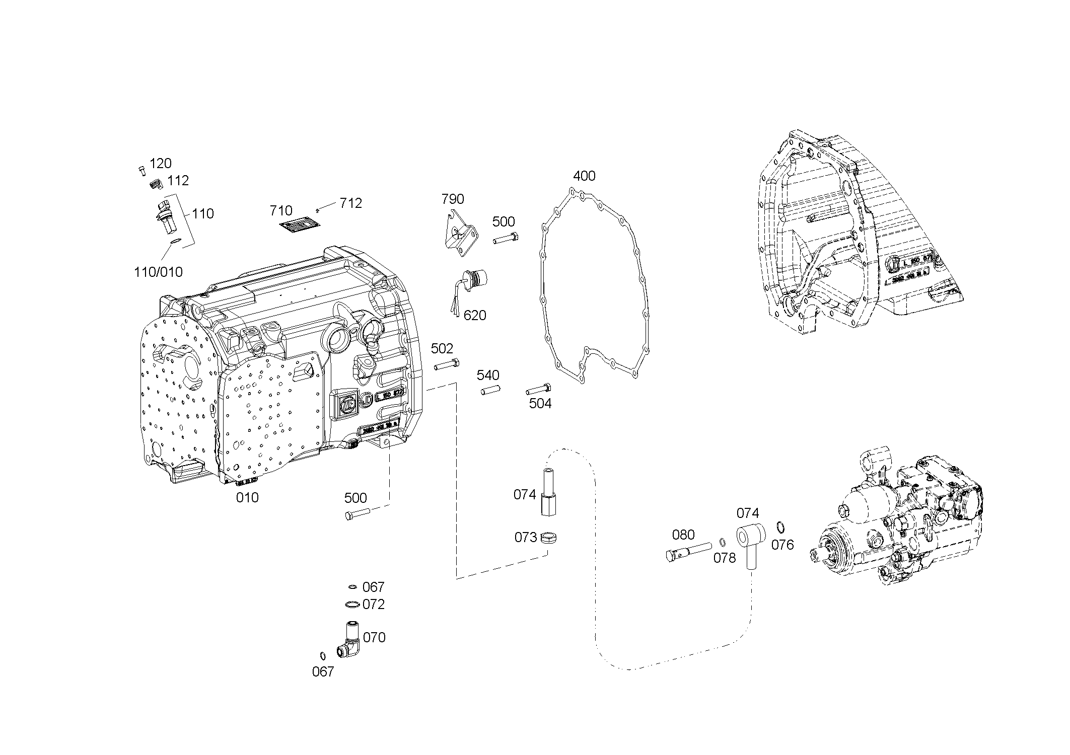 Резьбовая пробка 4475280077 ZF