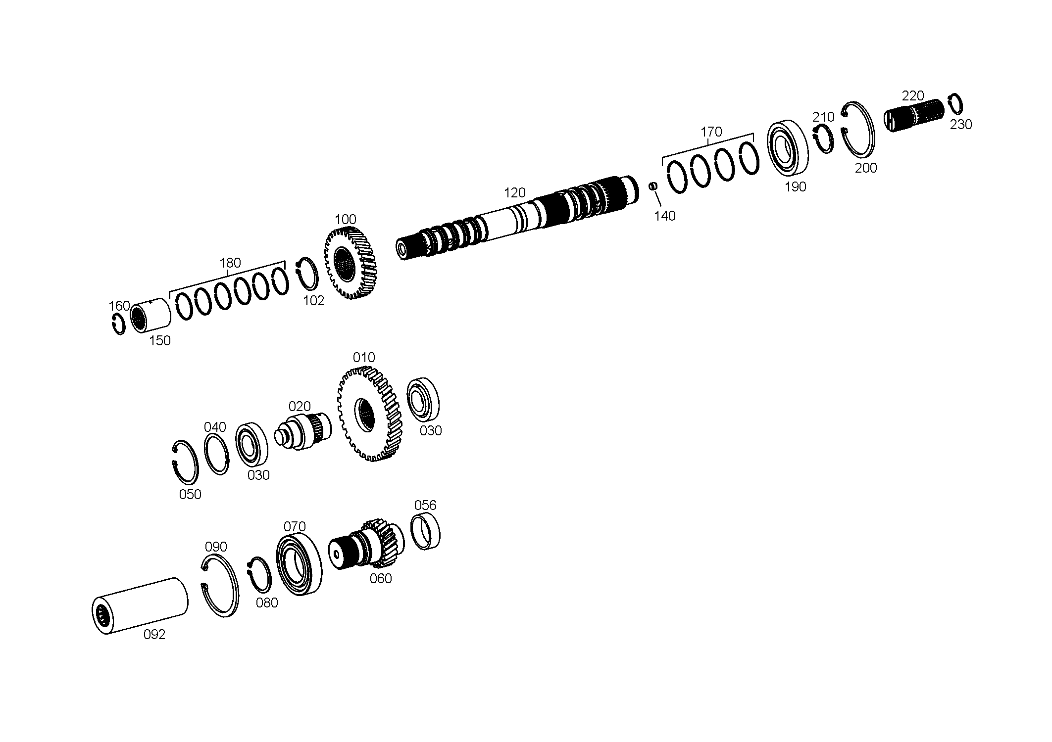 IDLER 4656373015 ZF