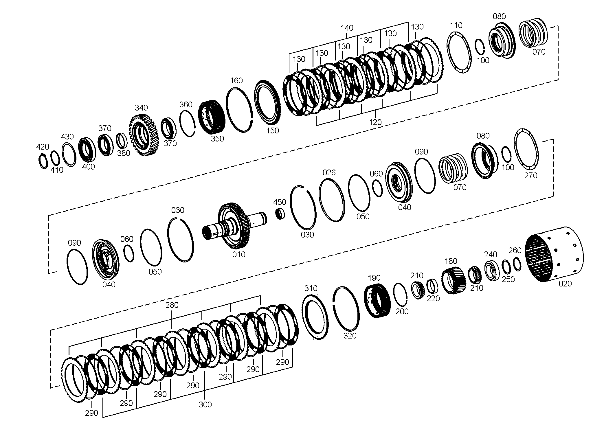 Упорная шайба 0730108167 ZF