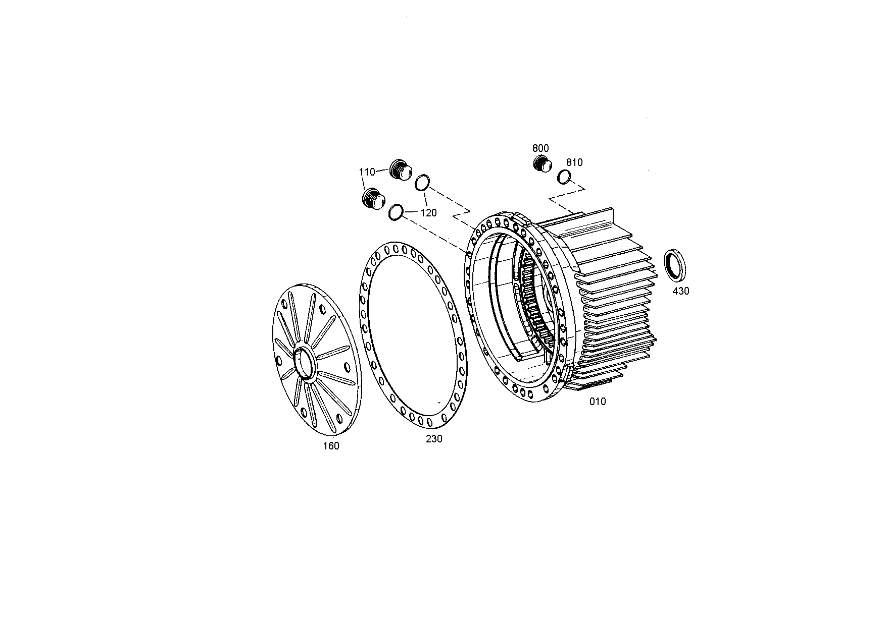 Масляный щуп 4657231024 ZF