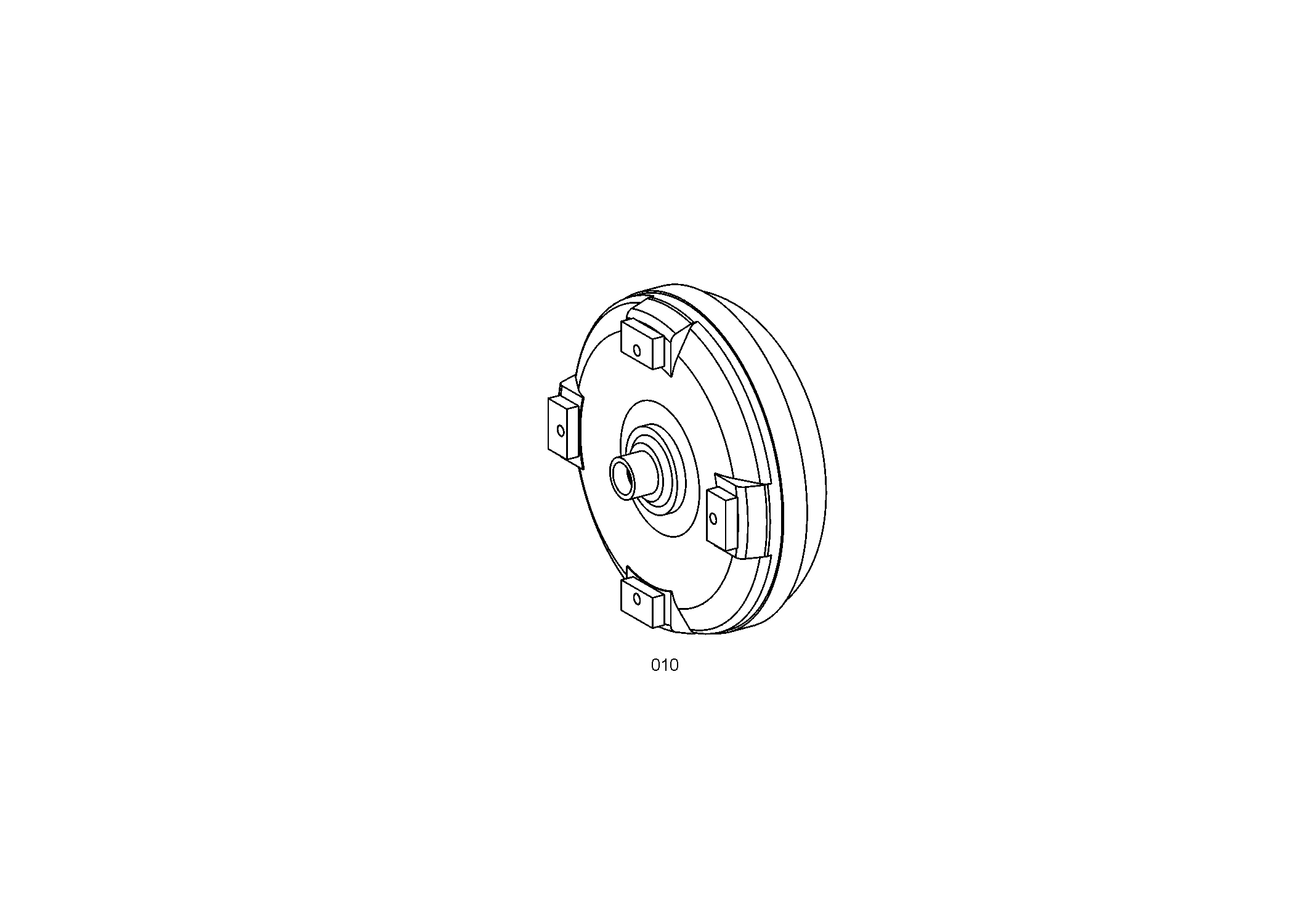 Гидротрансформатор 4168030103 ZF