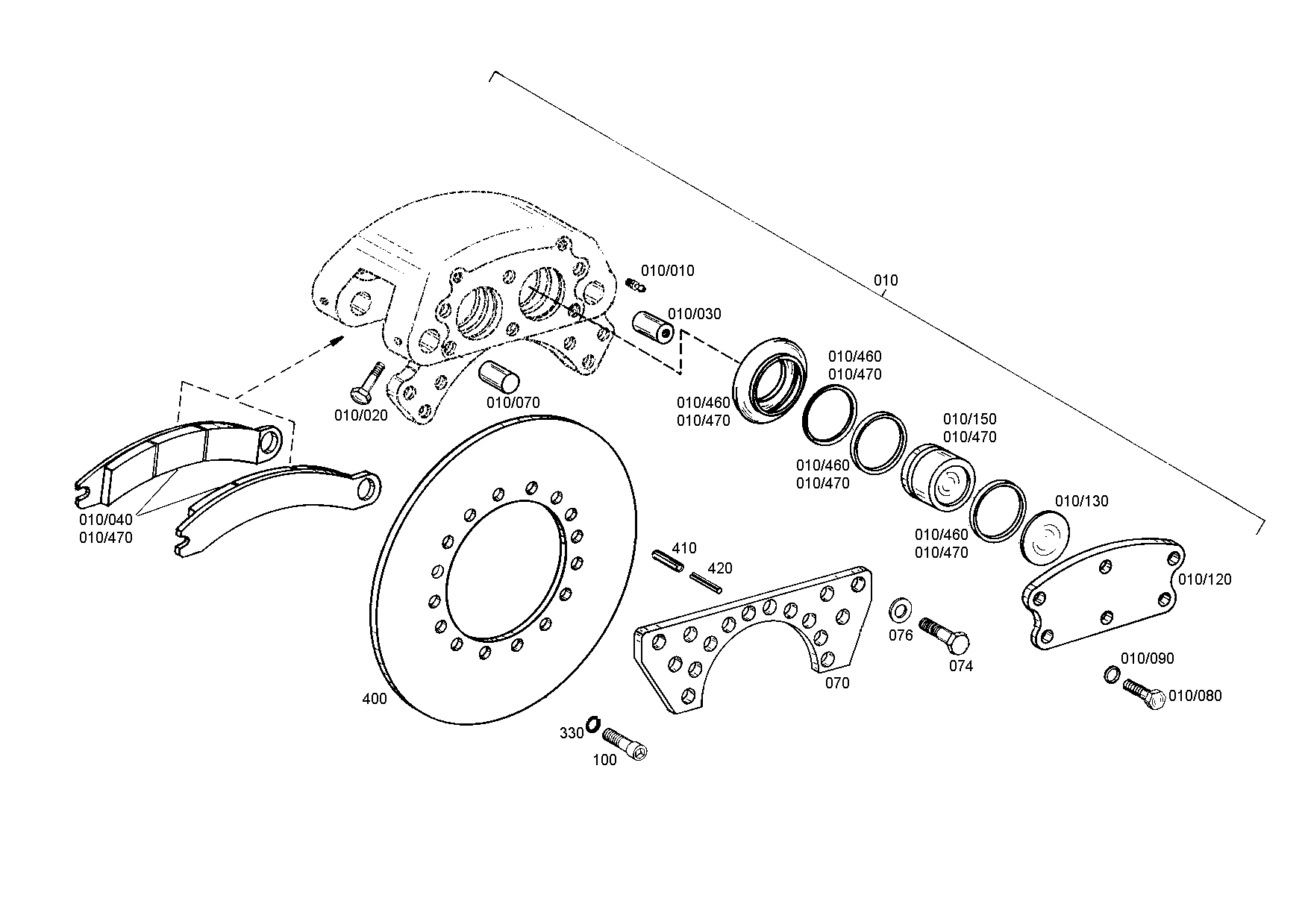 BR.ANCHOR PLATE 0501311722 ZF