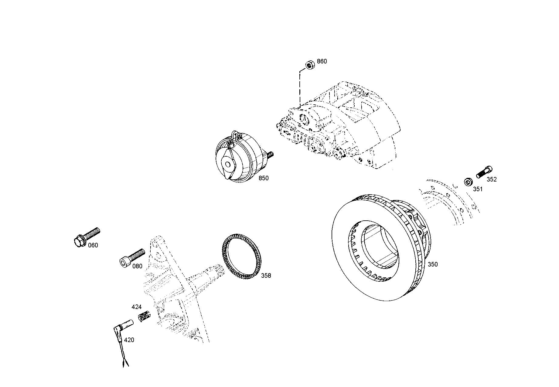 Сетчатый экран 4657201047 ZF