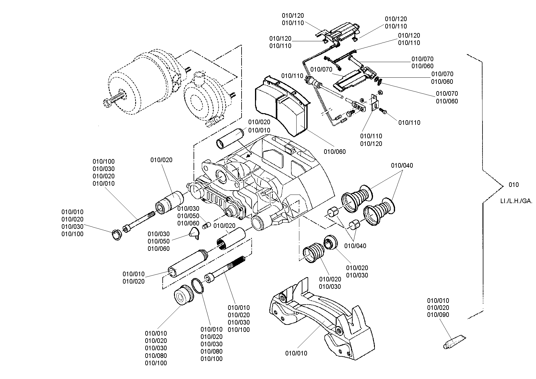 AXLE DR.HOUSING 4475325012 ZF