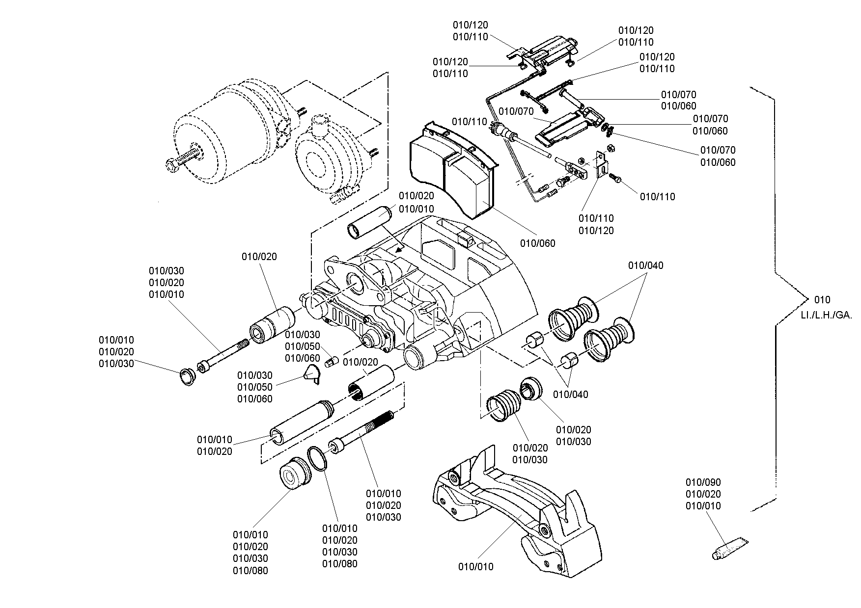 AXLE DR.HOUSING 4475325018 ZF