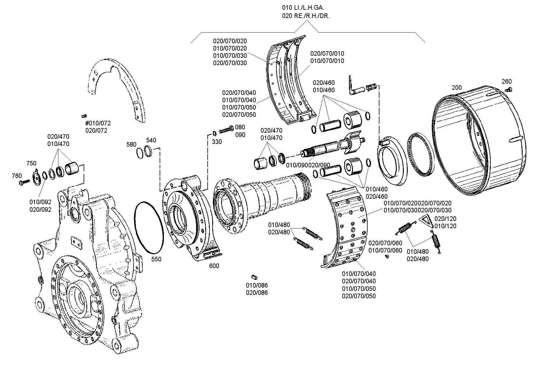 Тормоз 0501005693 ZF