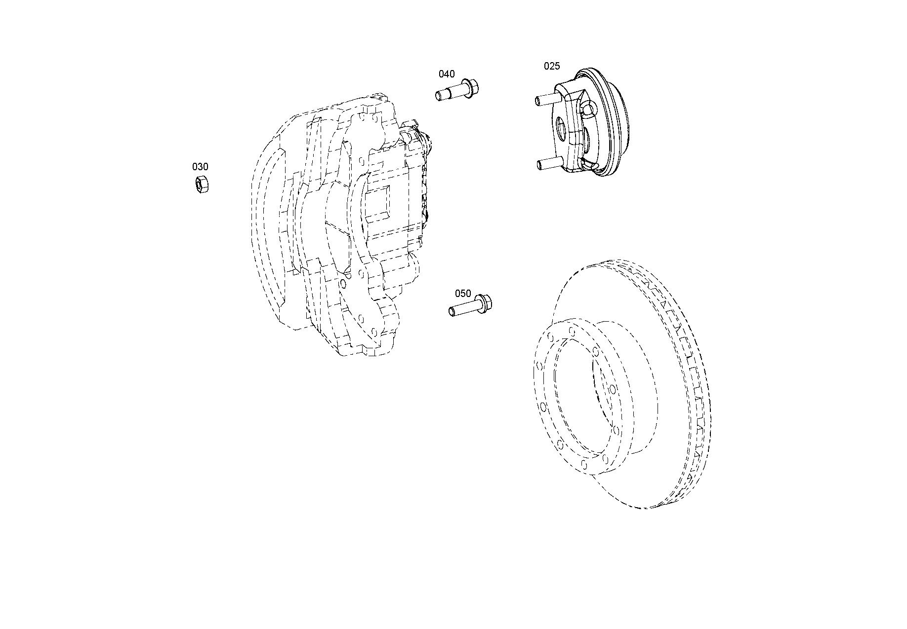 BRAKE CYLINDER 0501321311 ZF
