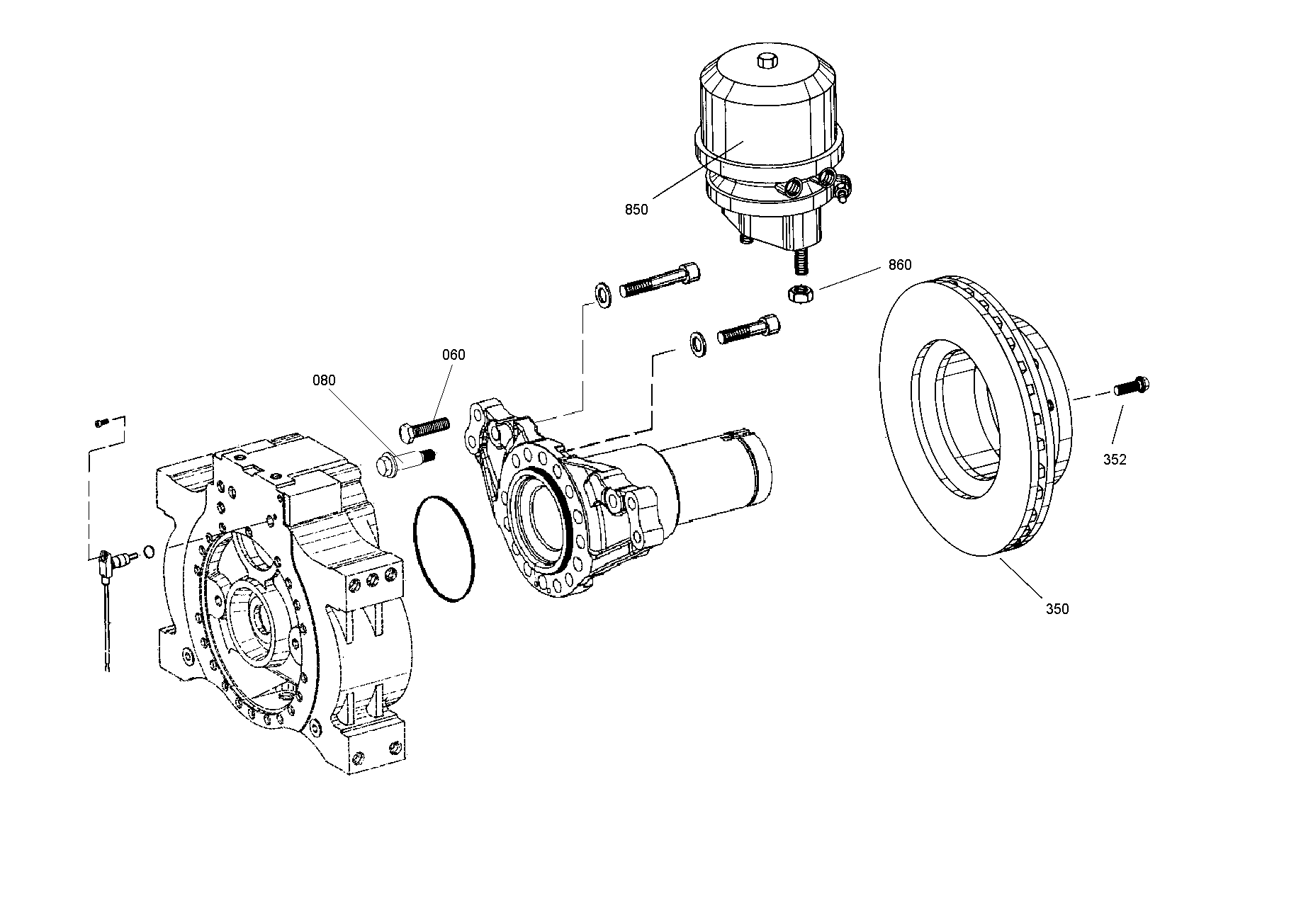 Ремкомплект 0501214004 ZF