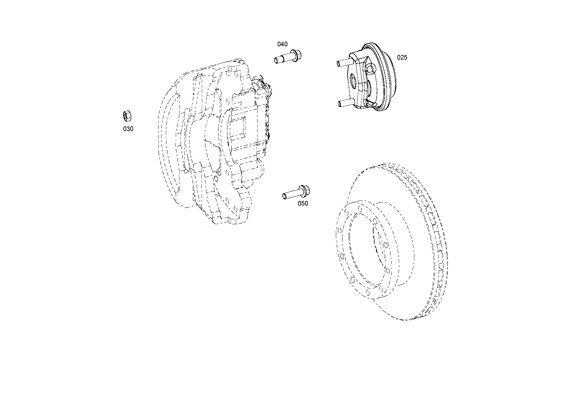 BRAKE CYLINDER 0501321399 ZF