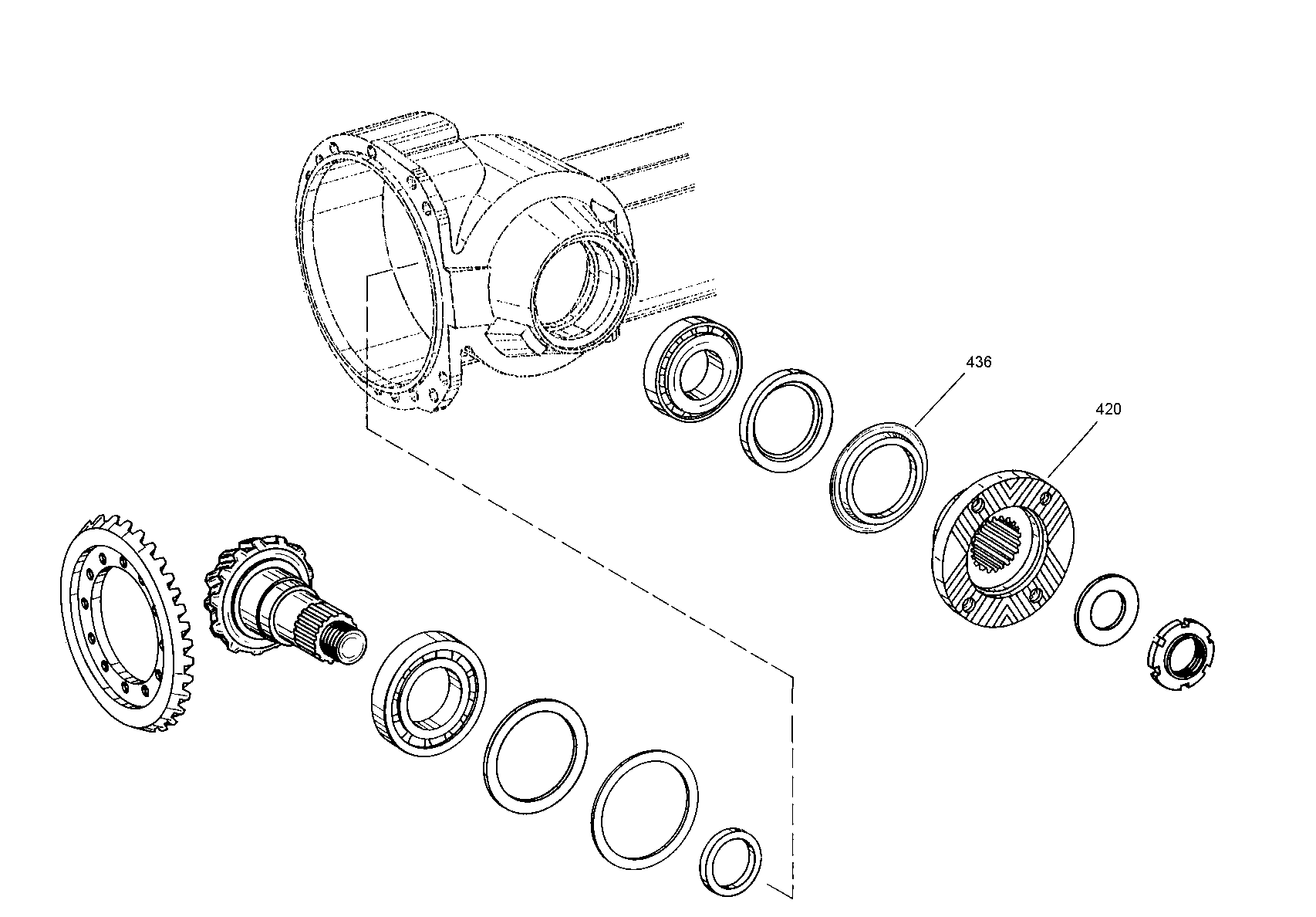 Рулевая тяга 0501004831 ZF