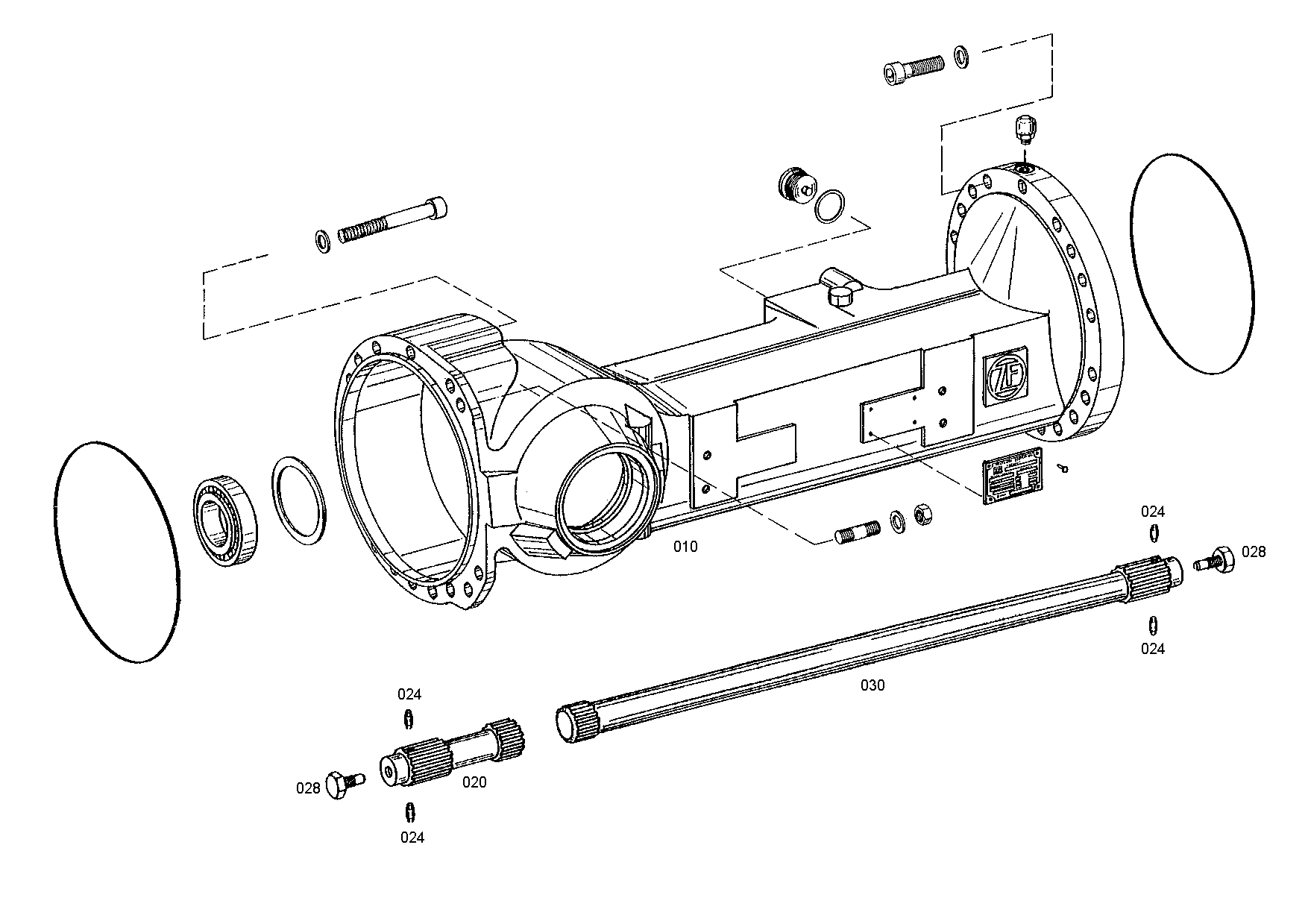 STUB SHAFT 4472335299 ZF
