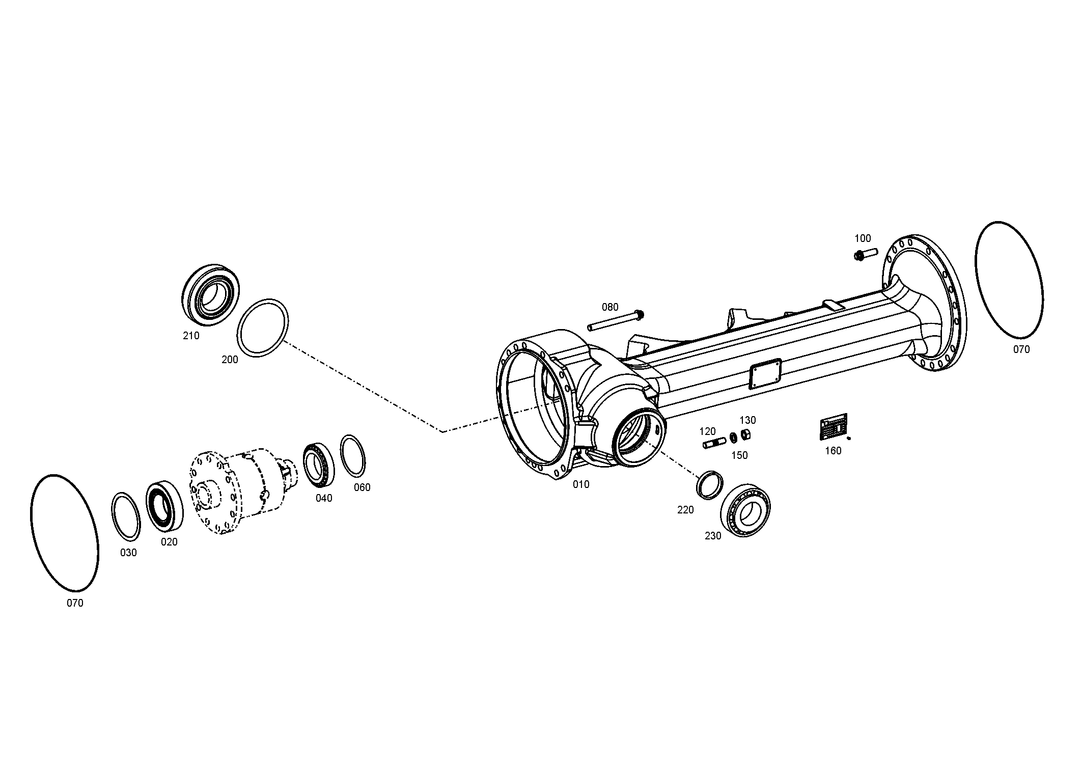 Болт с шестигранной головкой 0636011304 ZF