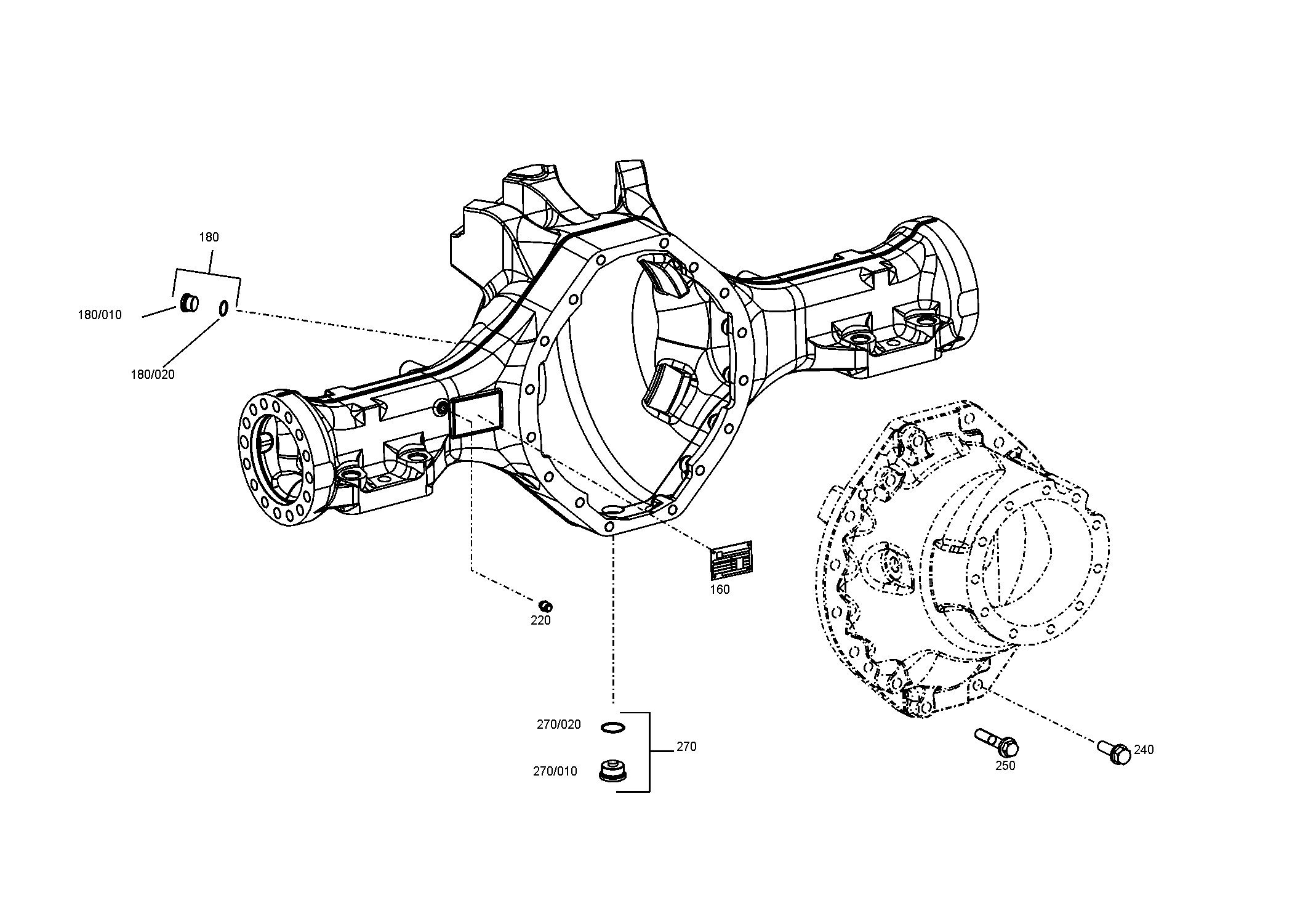 Корпус 4475319181 ZF